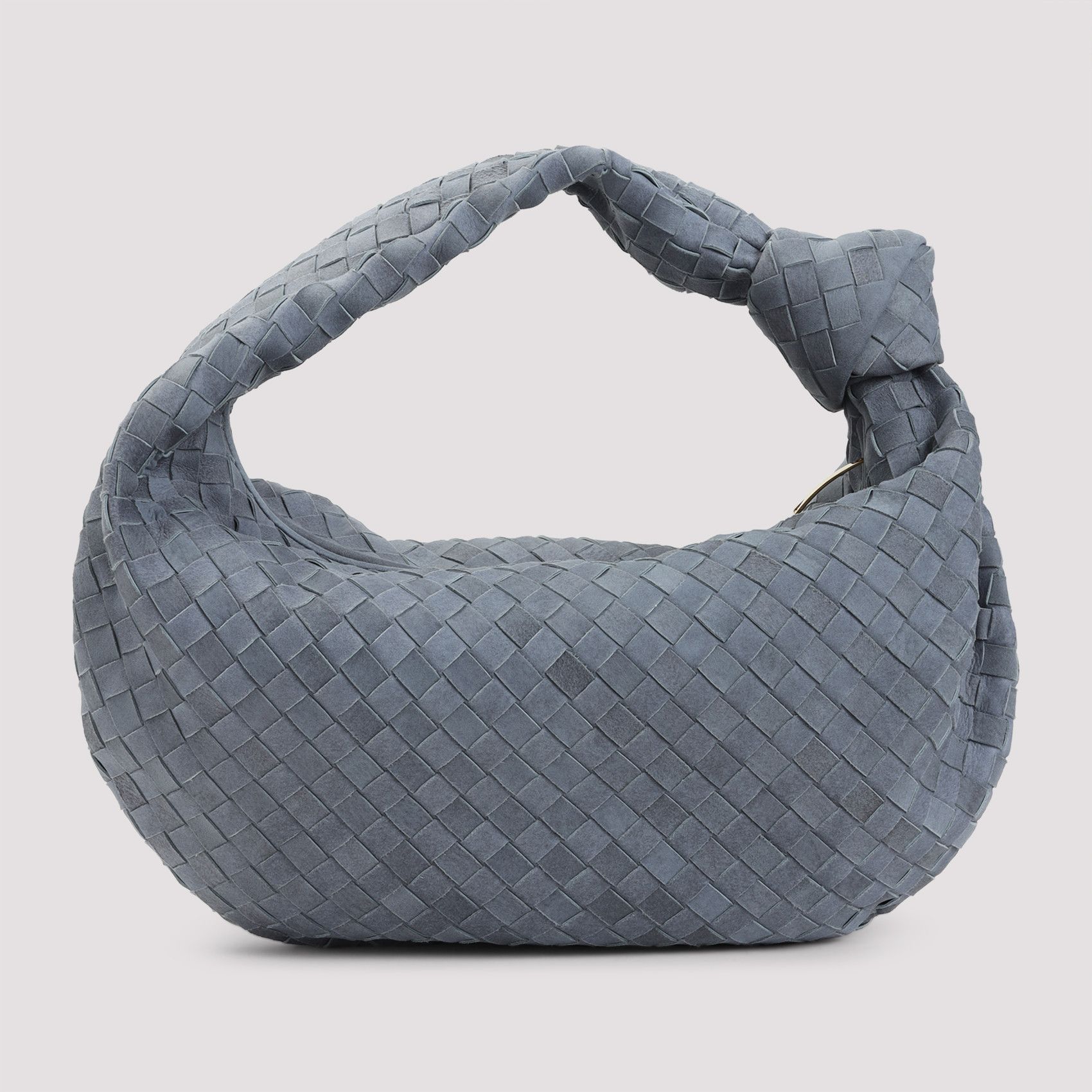 Bottega Veneta Bottega Veneta Jodie Intrecciato 15 Cloudy Suede Handbag Size ONE SIZE - 2 Thumbnail