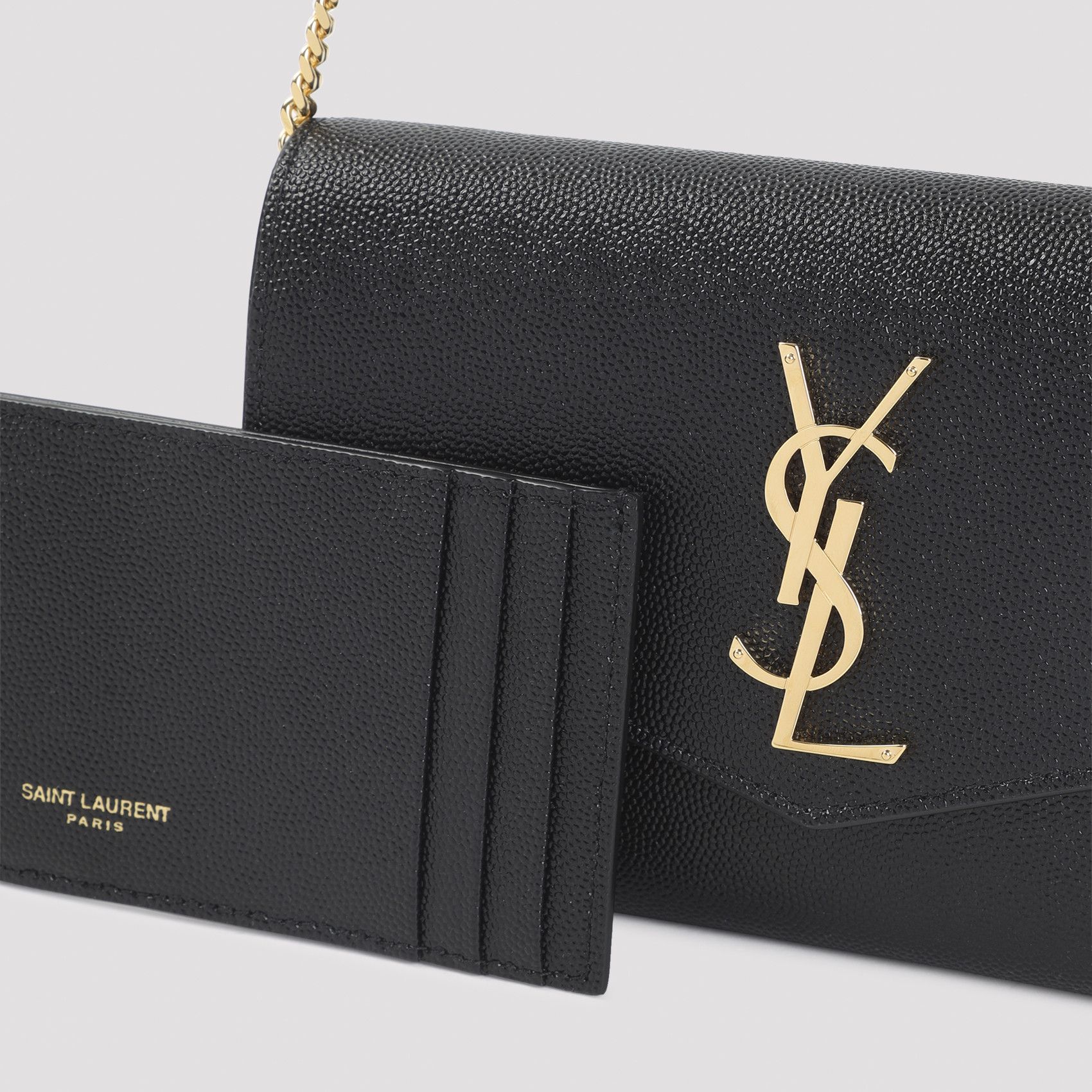 Saint Laurent Paris Saint Laurent Uptown Chain Wallet Size ONE SIZE - 3 Thumbnail