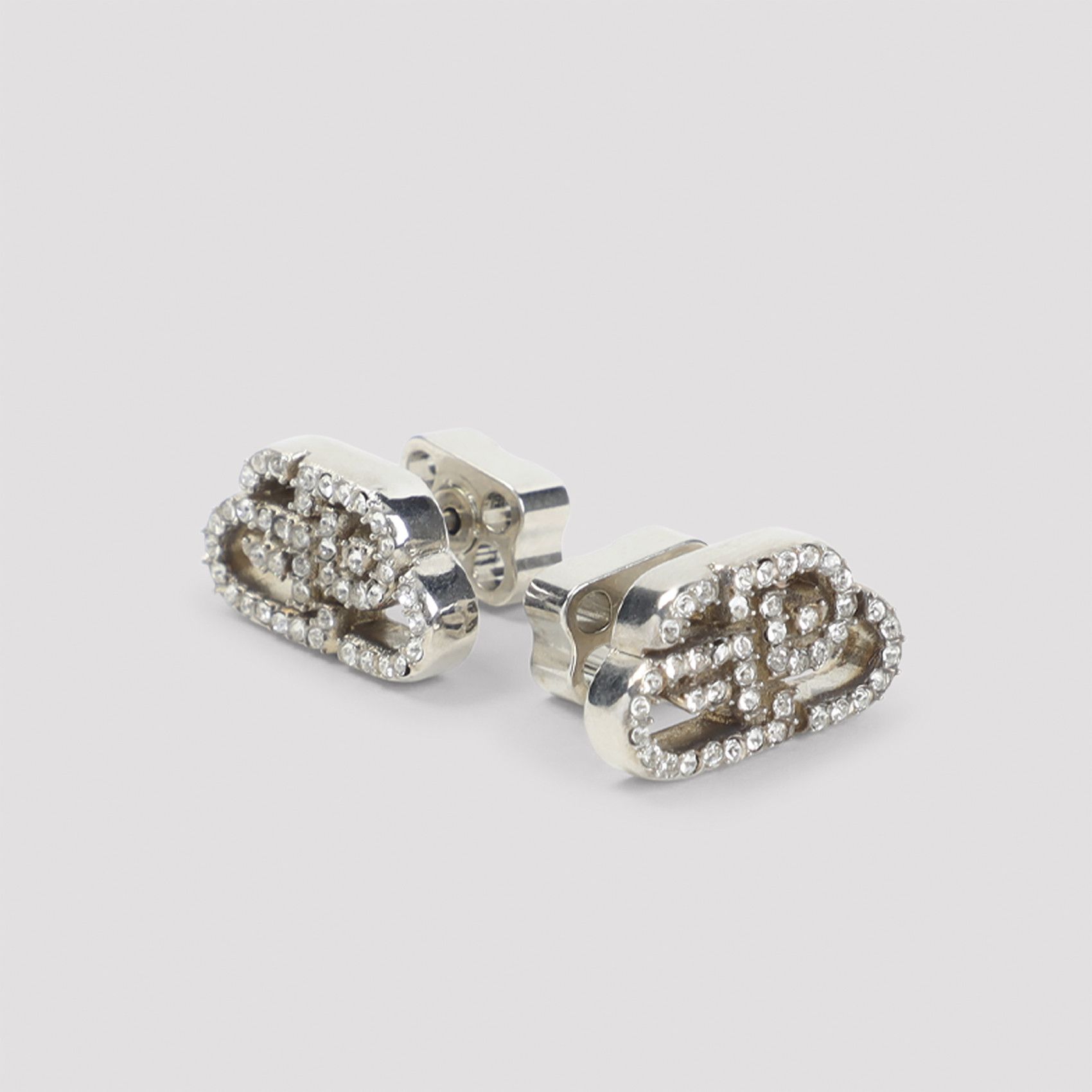 Balenciaga Balenciaga BB Stud XS Earrings Size ONE SIZE - 3 Thumbnail