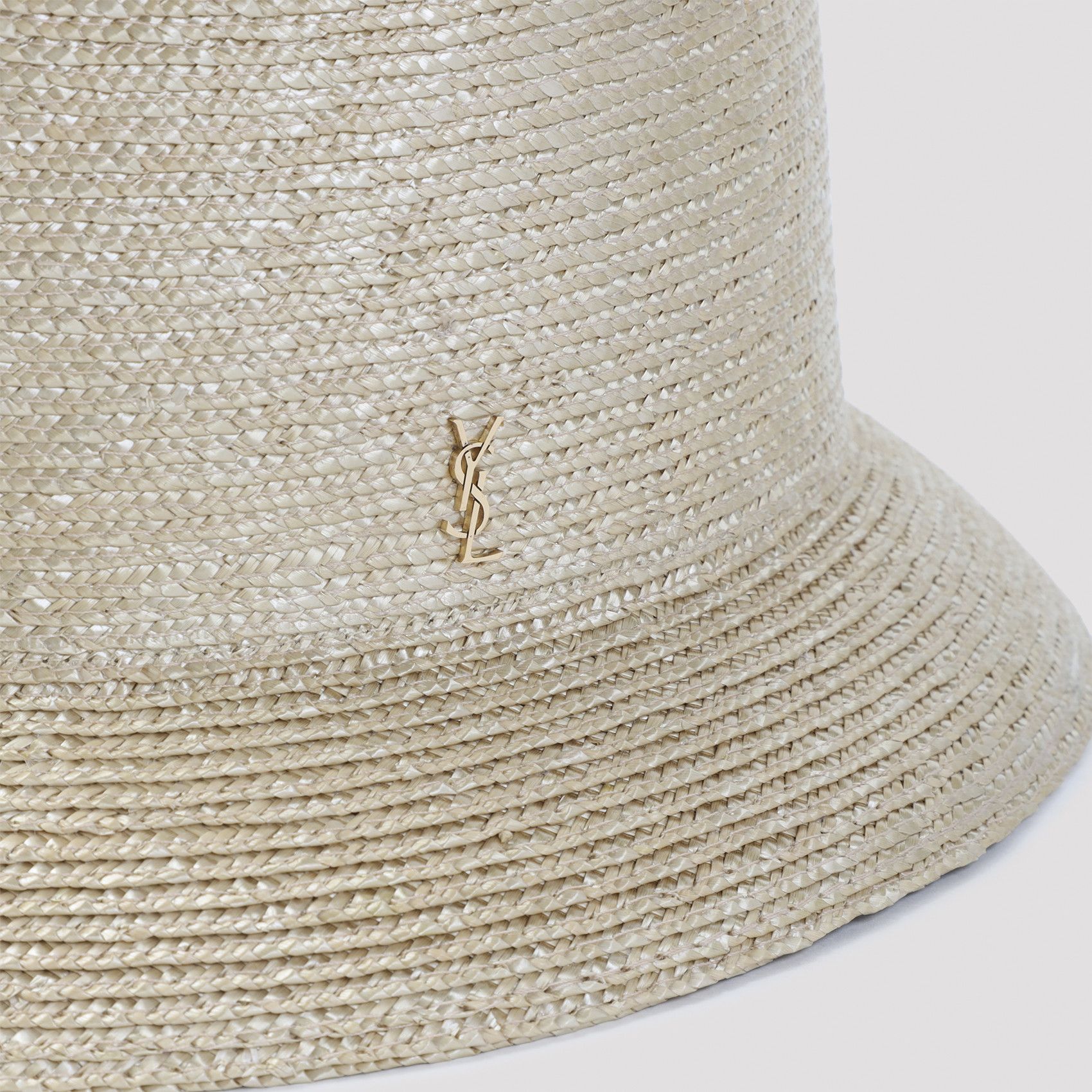 Saint Laurent Paris Saint Laurent Straw Hat Size ONE SIZE - 3 Thumbnail