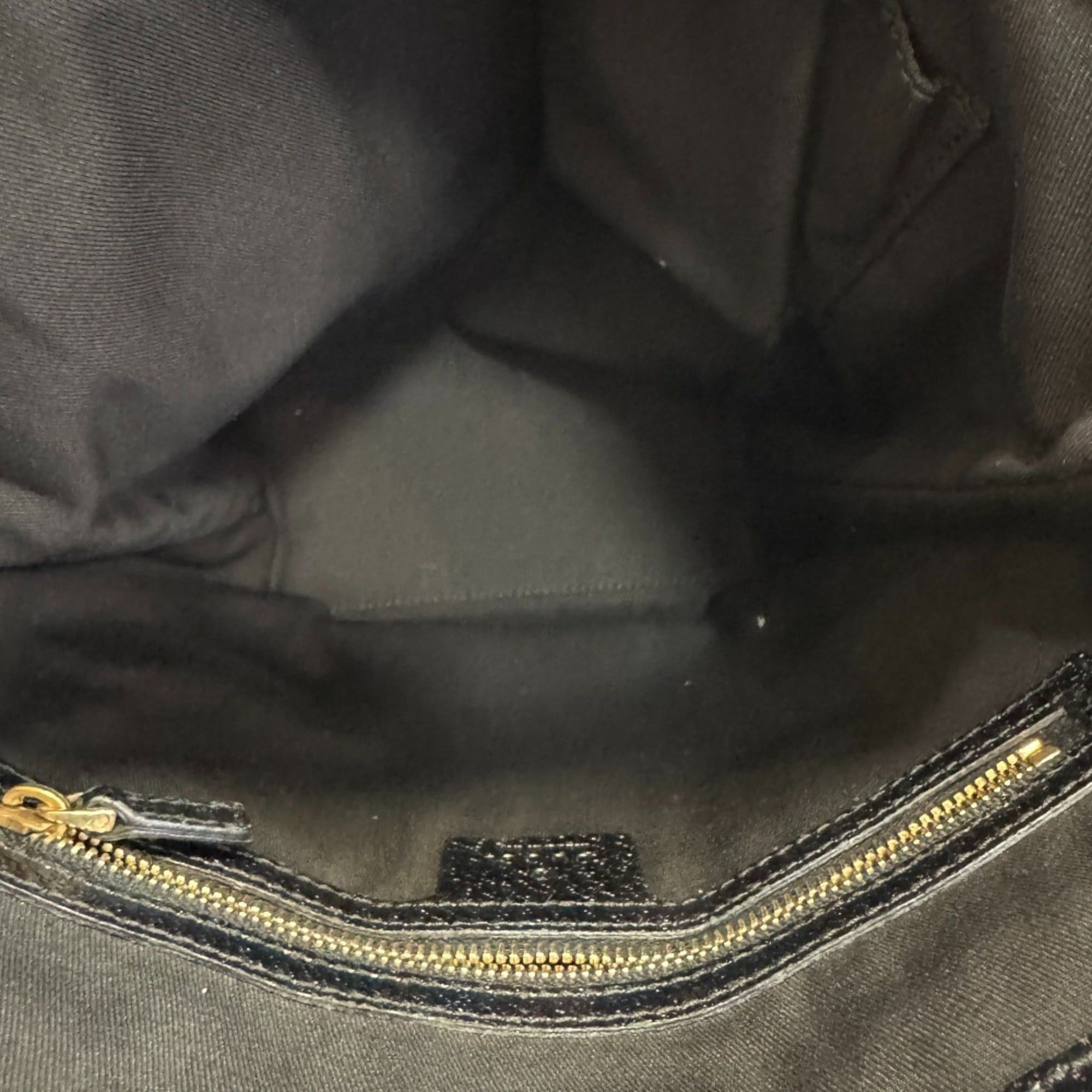 Gucci GUCCI 153361 GG Pattern Hand Tote Bag Shoulder Black Size ONE SIZE - 6 Thumbnail