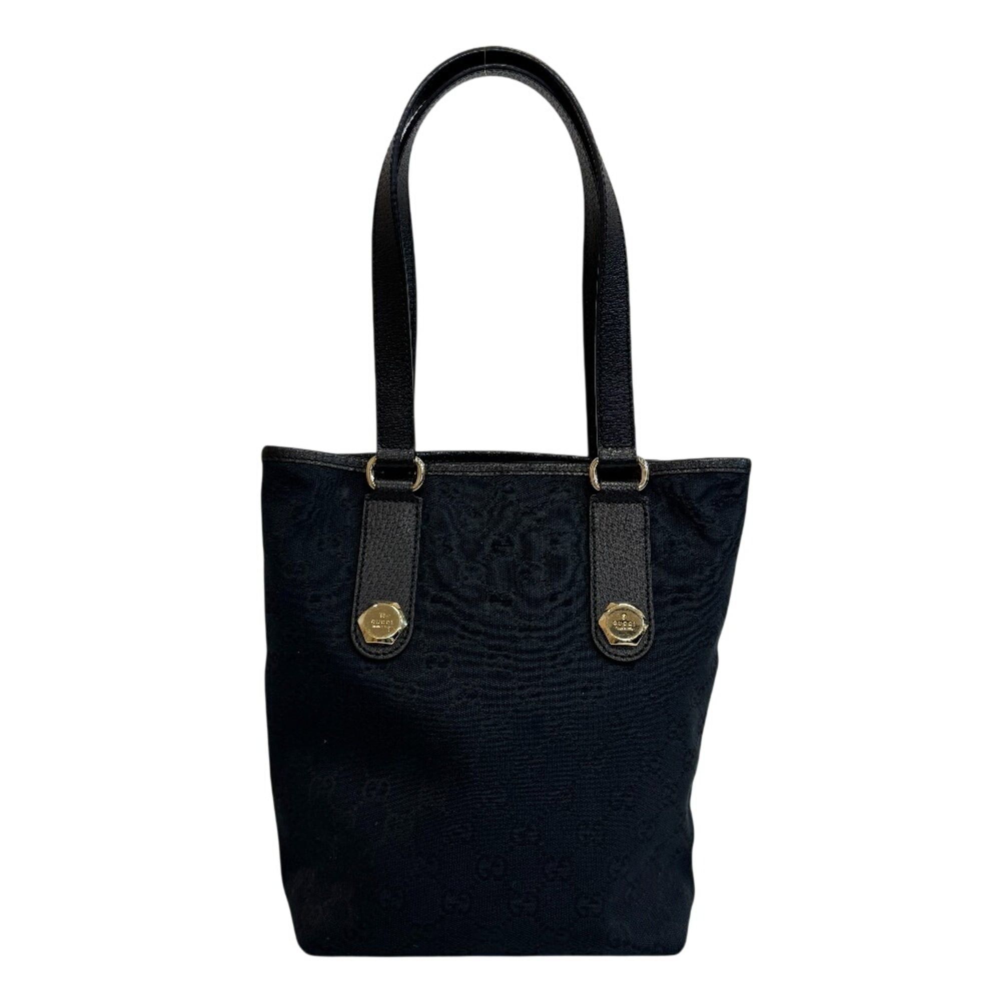 Gucci GUCCI 153361 GG Pattern Hand Tote Bag Shoulder Black Size ONE SIZE - 2 Thumbnail