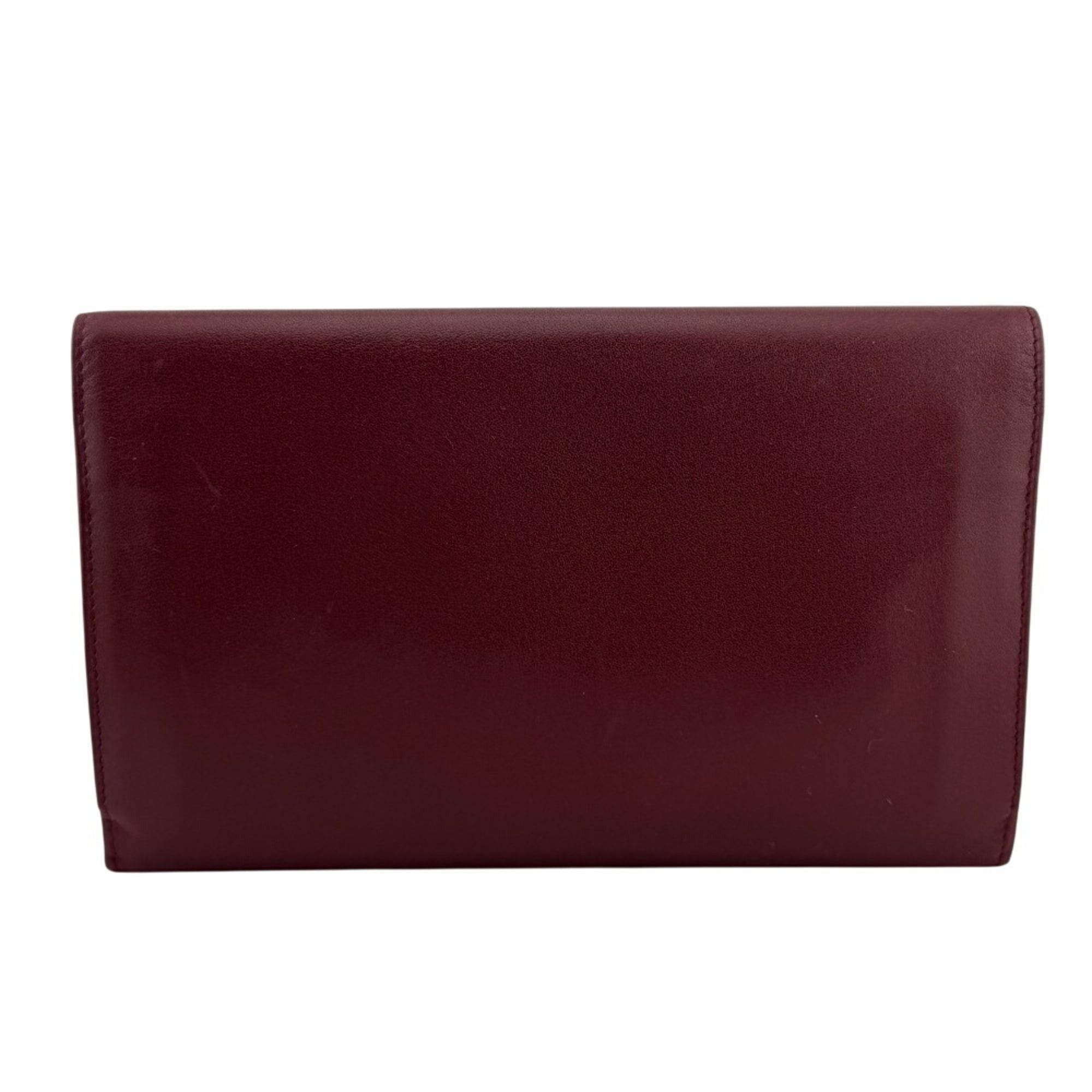 Cartier Cartier coin purse must long wallet red Size ONE SIZE - 2 Thumbnail