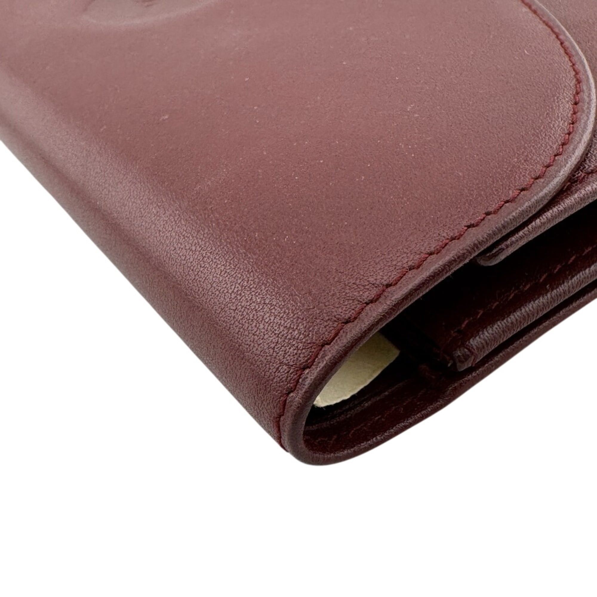 Cartier Cartier coin purse must long wallet red Size ONE SIZE - 6 Thumbnail