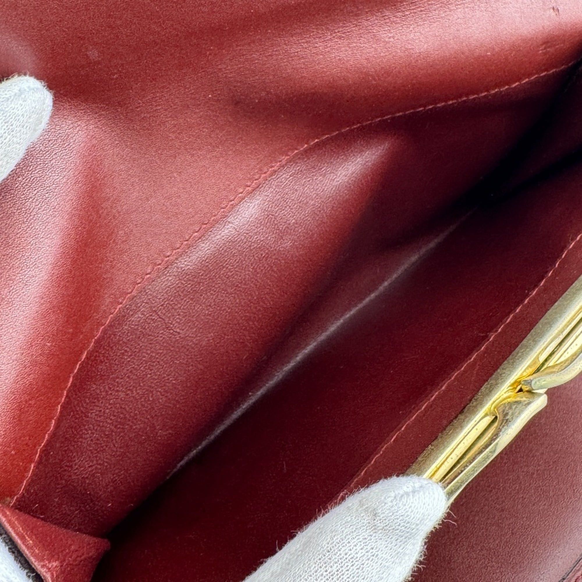 Cartier Cartier coin purse must long wallet red Size ONE SIZE - 11 Thumbnail