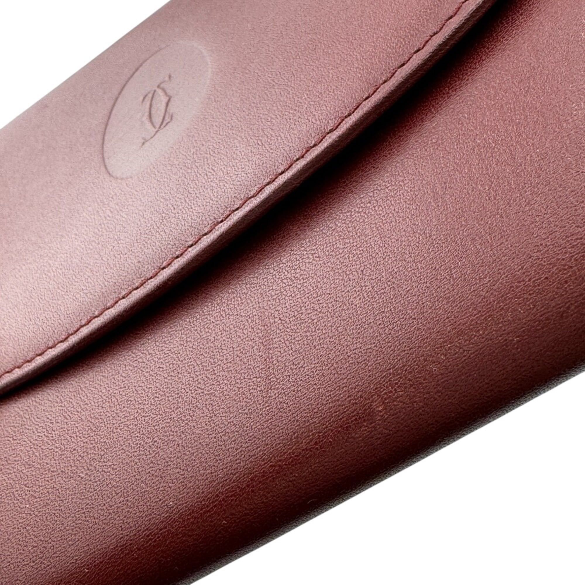Cartier Cartier coin purse must long wallet red Size ONE SIZE - 7 Thumbnail