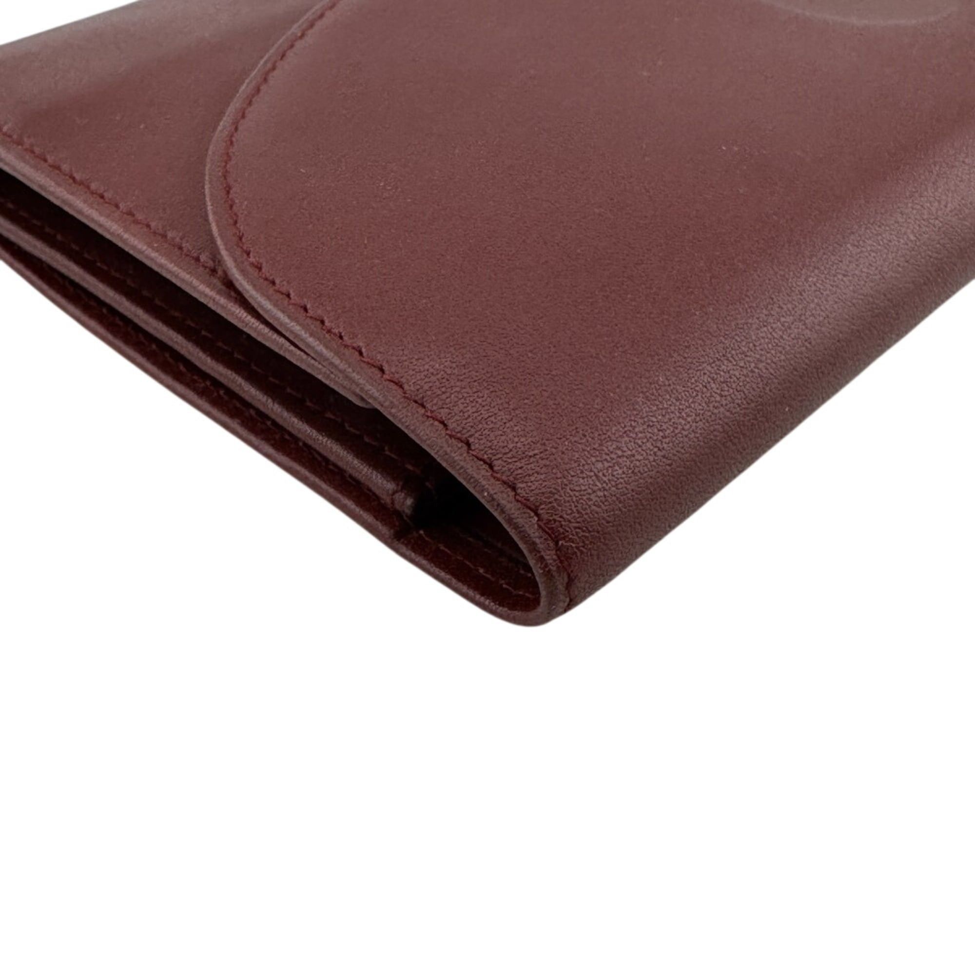 Cartier Cartier coin purse must long wallet red Size ONE SIZE - 3 Thumbnail