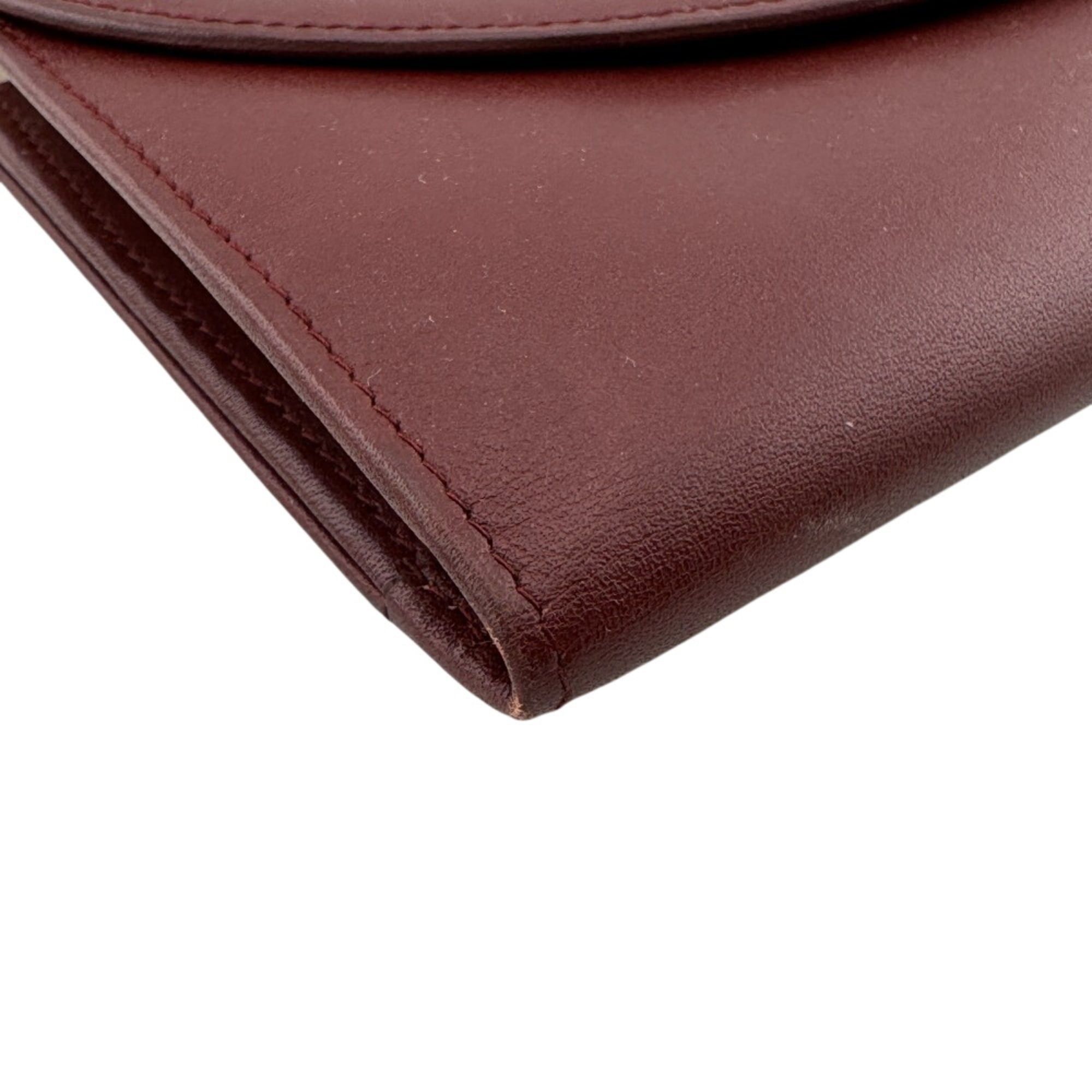 Cartier Cartier coin purse must long wallet red Size ONE SIZE - 5 Thumbnail