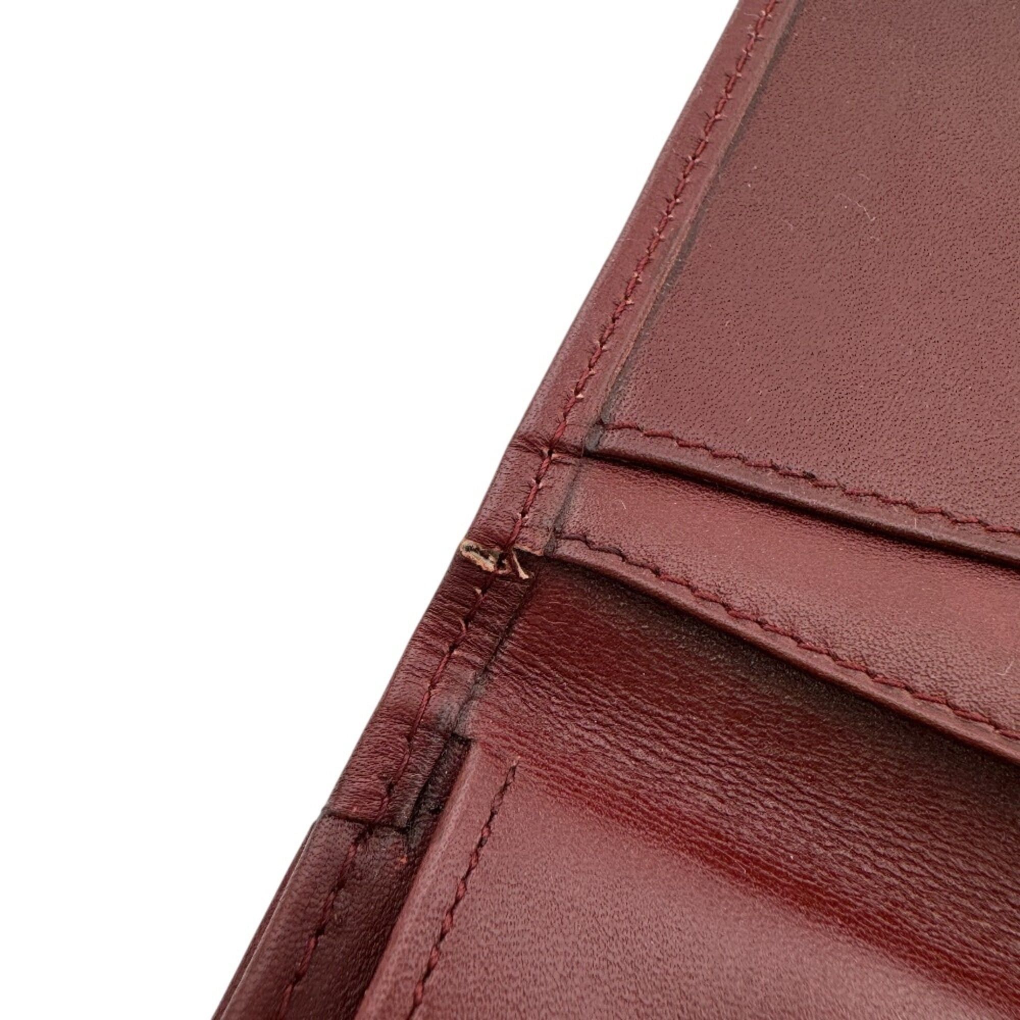 Cartier Cartier coin purse must long wallet red Size ONE SIZE - 18 Thumbnail
