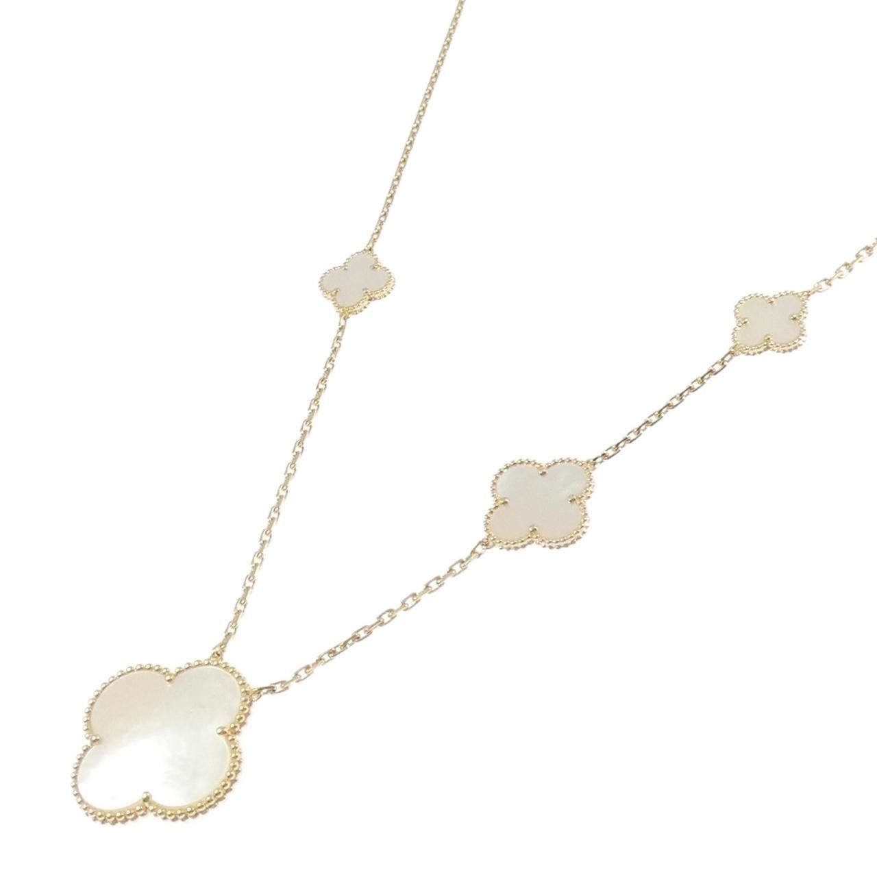 Van Cleef & Arpels Van Cleef & Arpels Van Cleef & Arpels Magic Alhambra 750 Yellow Gold Necklace Precious Metal Necklace VCARD79500 DUTY FREE for USA Size ONE SIZE - 2 Thumbnail