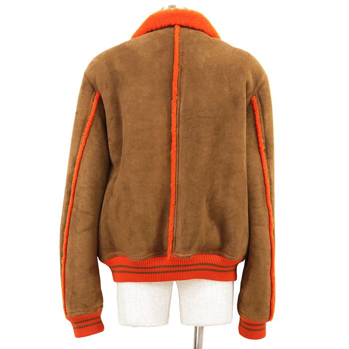 Louis Vuitton Louis Vuitton Louis Vuitton College Lambskin Jacket Leather Outerwear DUTY FREE for USA Size ONE SIZE - 7 Thumbnail