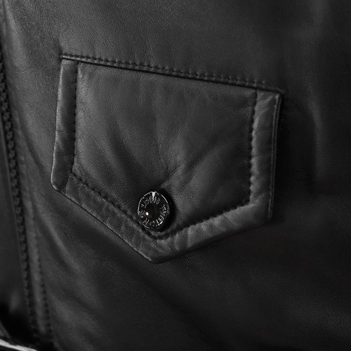 Louis Vuitton Louis Vuitton Louis Vuitton Leather Jacket Leather Outerwear DUTY FREE for USA Size ONE SIZE - 12 Thumbnail