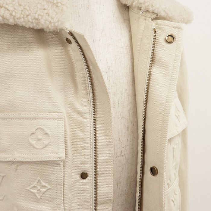 Louis Vuitton Louis Vuitton Louis Vuitton Monogram Cotton Jacket Textile Outerwear DUTY FREE for USA Size ONE SIZE - 13 Thumbnail