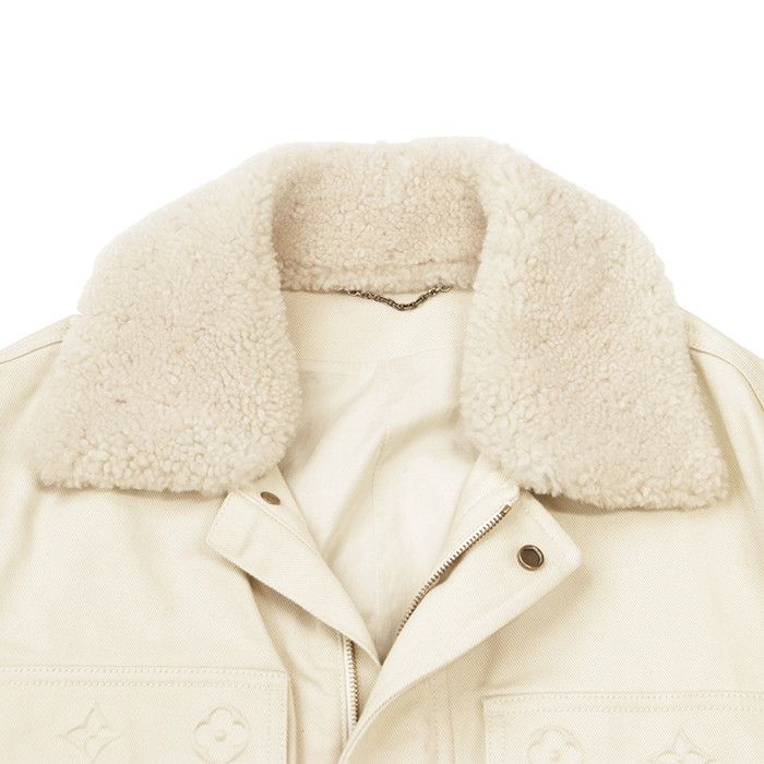 Louis Vuitton Louis Vuitton Louis Vuitton Monogram Cotton Jacket Textile Outerwear DUTY FREE for USA Size ONE SIZE - 12 Thumbnail