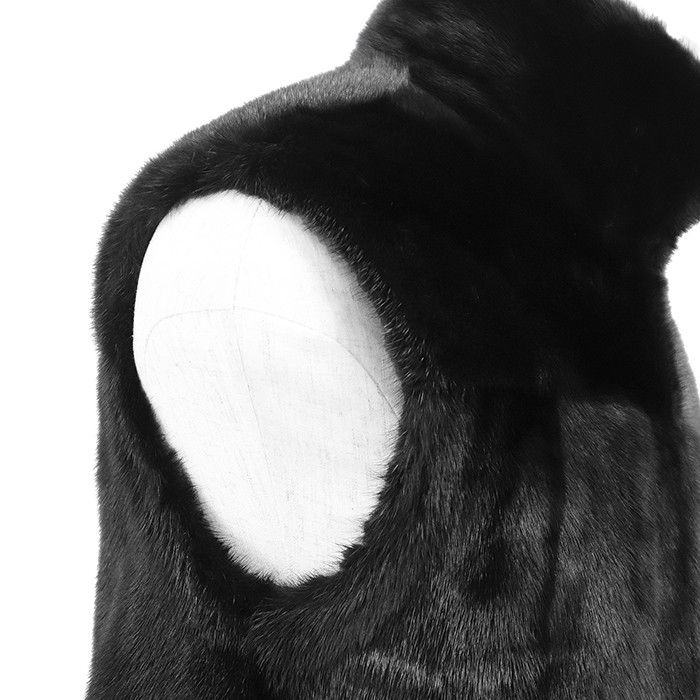 Fendi Fendi Fendi Mink Lambskin Cashmere Vest Fur Outerwear DUTY FREE for USA Size ONE SIZE - 5 Thumbnail