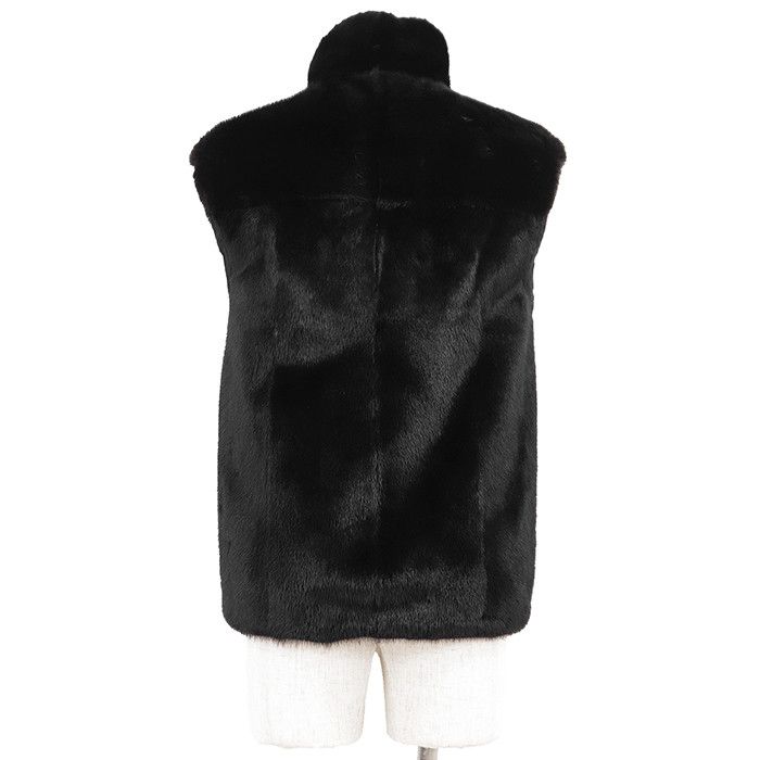 Fendi Fendi Fendi Mink Lambskin Cashmere Vest Fur Outerwear DUTY FREE for USA Size ONE SIZE - 6 Thumbnail