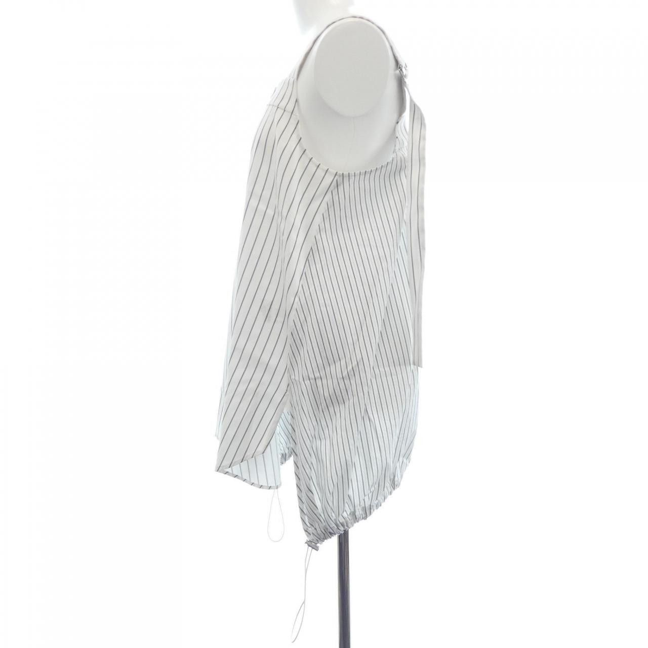 Other Other UN3D Stripe Chiffon Tunic Textile Tops 522340400201-01 DUTY FREE for USA Size ONE SIZE - 6 Thumbnail