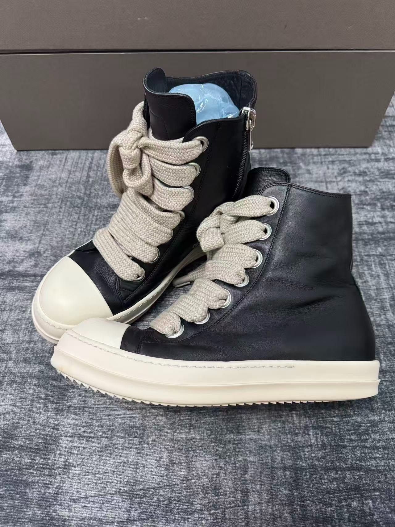 Rick Owens Rick Owens Hitop Sneakers 44 Men Size US 10.5 / EU 43-44 - 2 Thumbnail