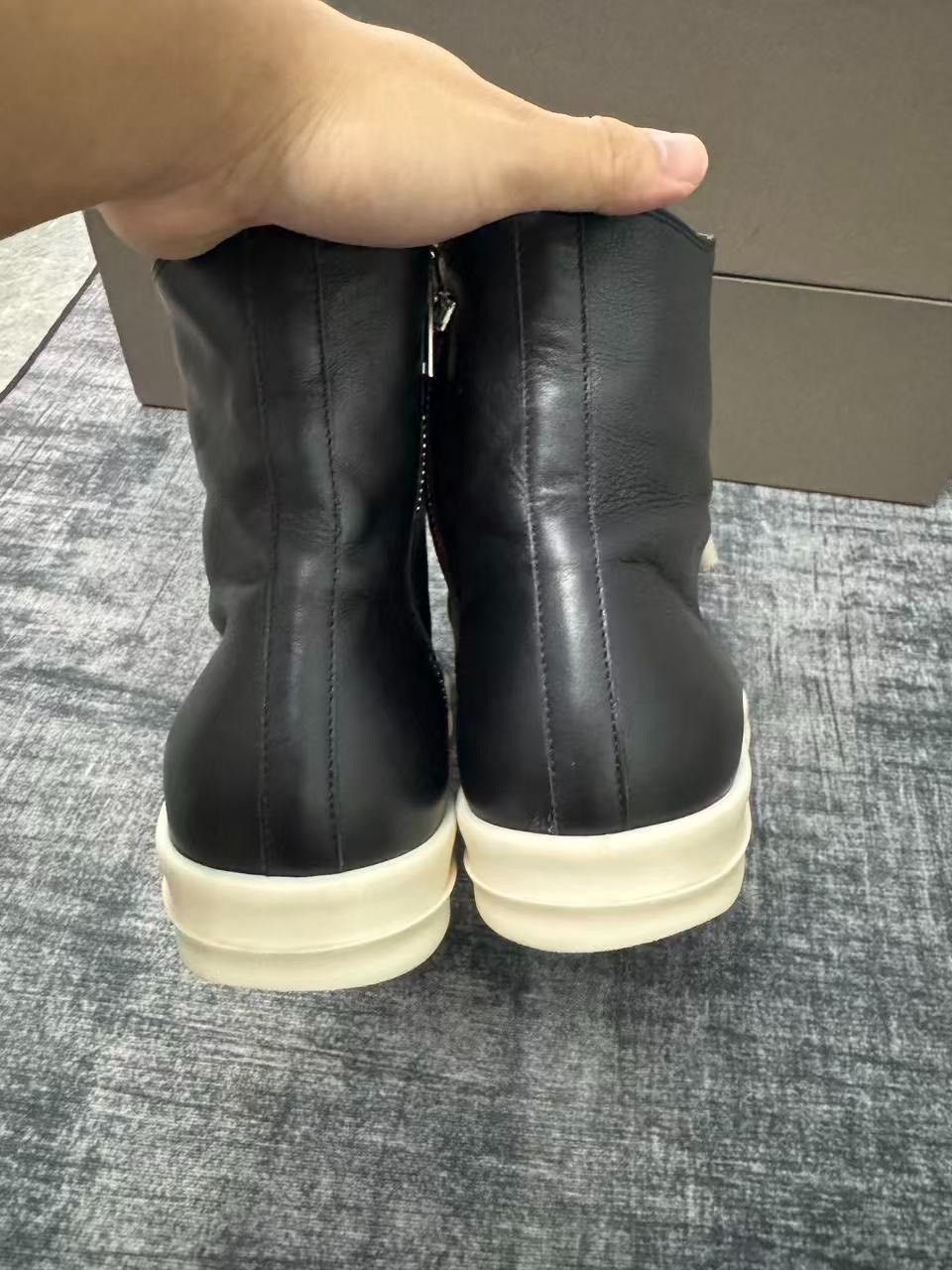 Rick Owens Rick Owens Hitop Sneakers 44 Men Size US 10.5 / EU 43-44 - 5 Thumbnail