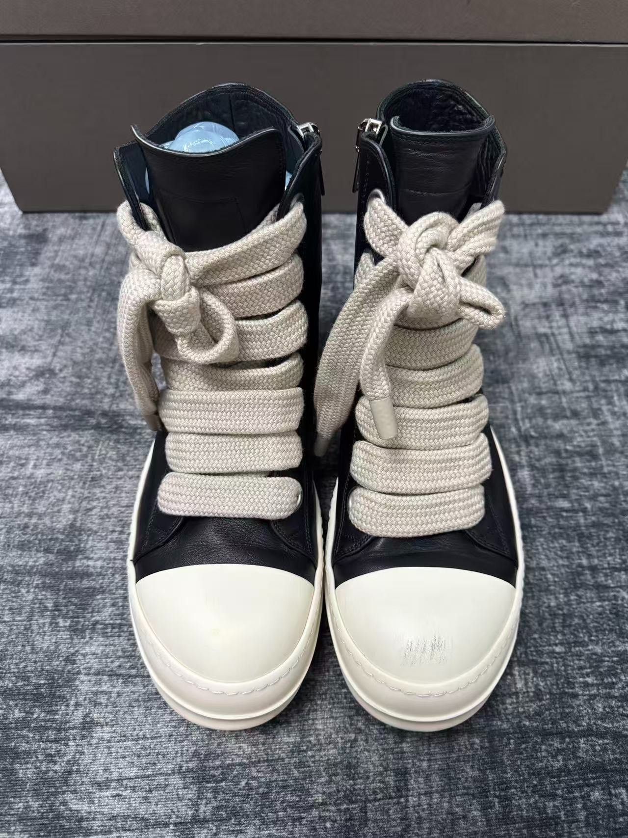 Rick Owens Rick Owens Hitop Sneakers 44 Men Size US 10.5 / EU 43-44 - 3 Thumbnail