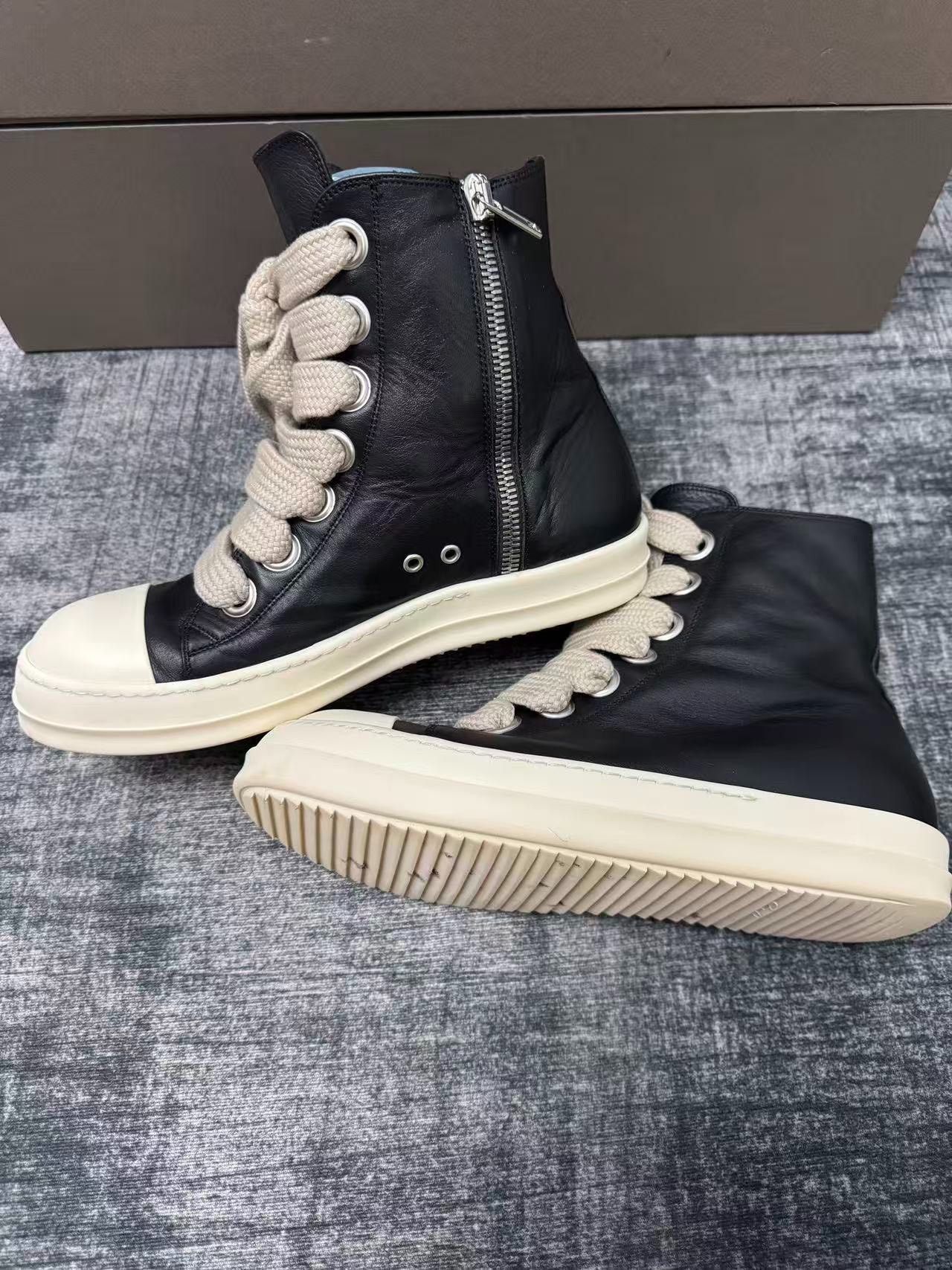 Rick Owens Rick Owens Hitop Sneakers 44 Men Size US 10.5 / EU 43-44 - 4 Thumbnail