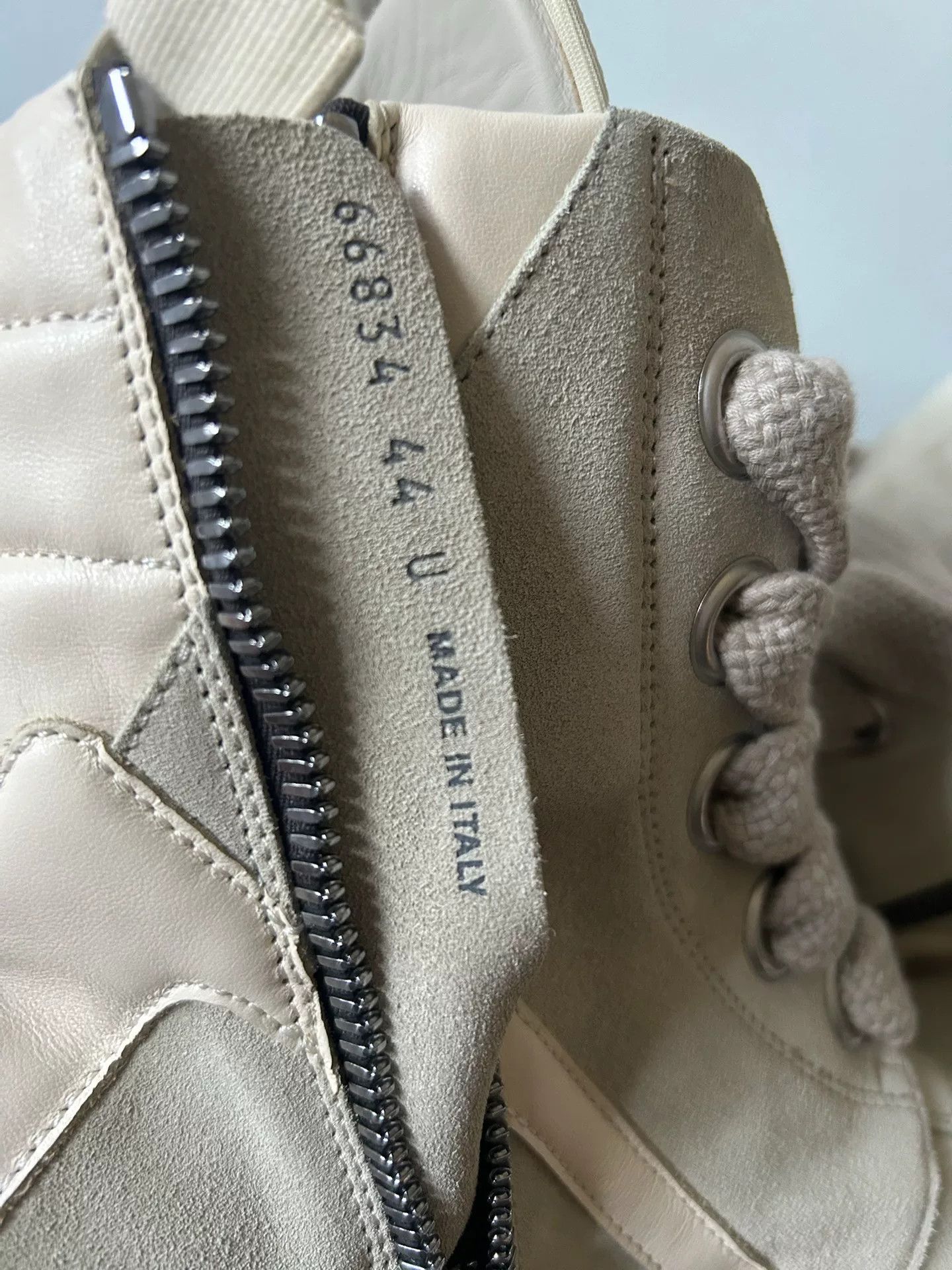 Rick Owens Rick Owens Suede Gray Hitop Sneakers 44 Men Size US 10.5 / EU 43-44 - 6 Thumbnail
