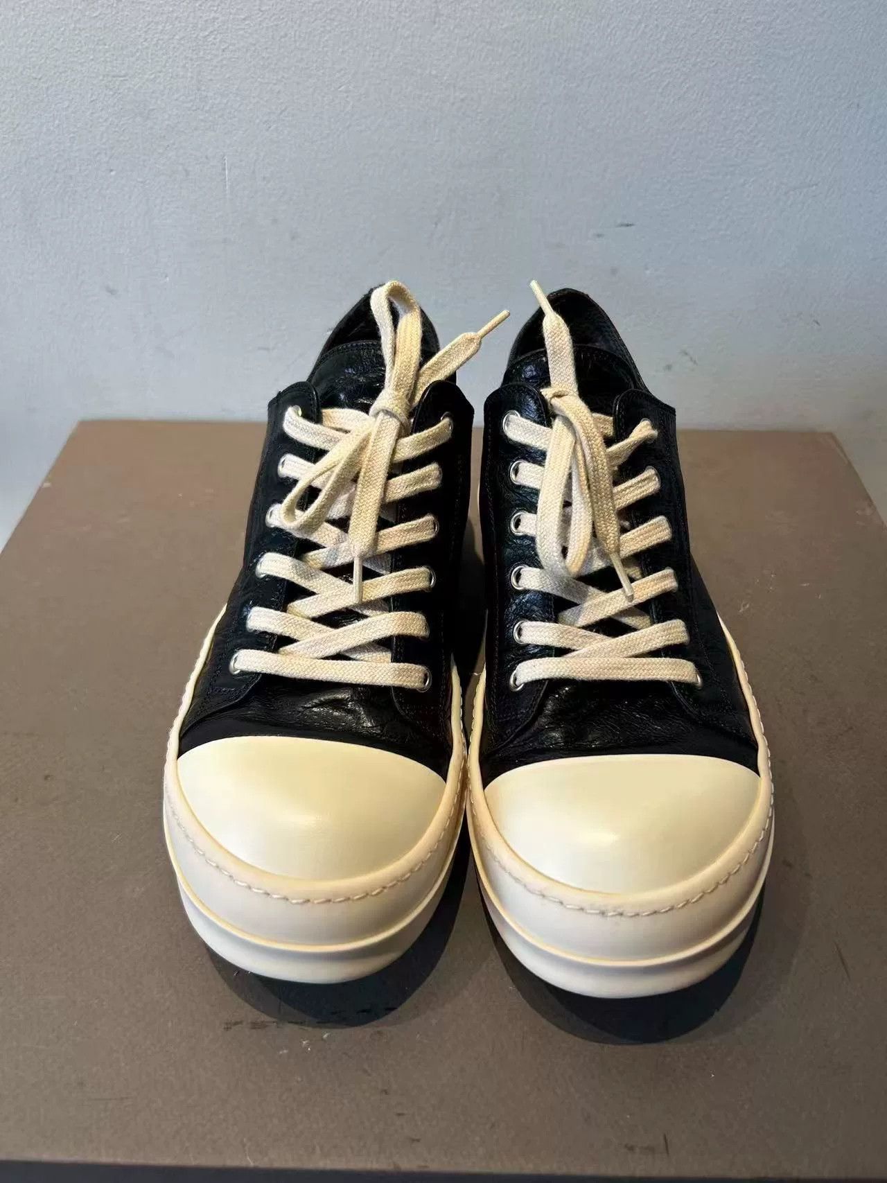 Rick Owens Rick Owens Leather Pink Lowtop Sneakers 39 Women Size US 8.5 / IT 38.5 - 3 Thumbnail