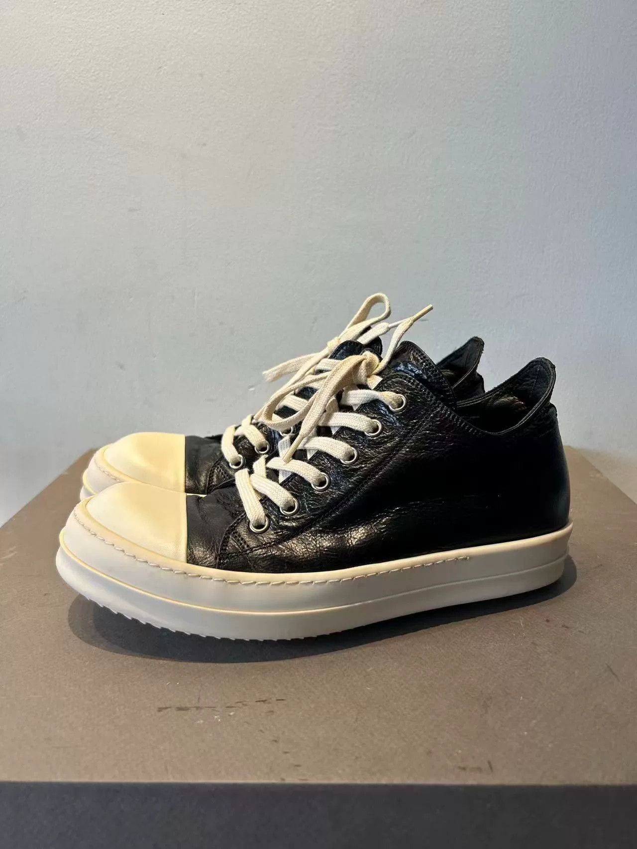 Rick Owens Rick Owens Leather Pink Lowtop Sneakers 39 Women Size US 8.5 / IT 38.5 - 2 Thumbnail