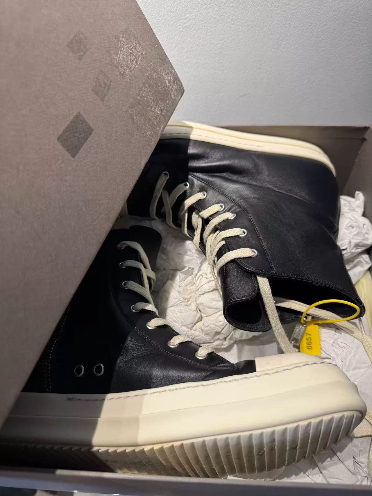 Rick Owens Rick Owens Pink Hitop Sneakers 44 Men Size US 10.5 / EU 43-44 - 7 Thumbnail