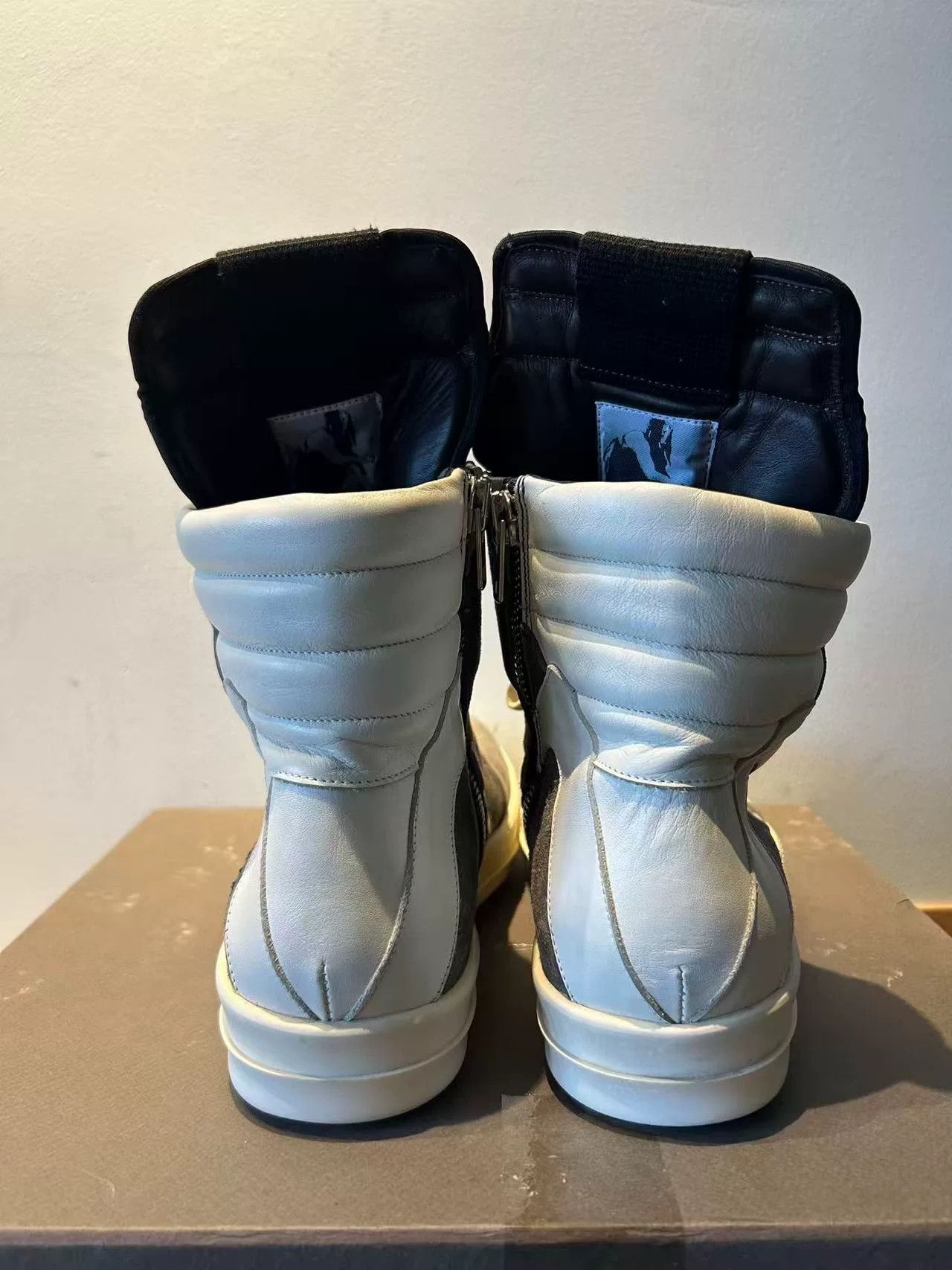 Rick Owens Rick Owens Suede Brown Hitop Sneakers 43 Men Size US 10 / EU 43 - 4 Thumbnail