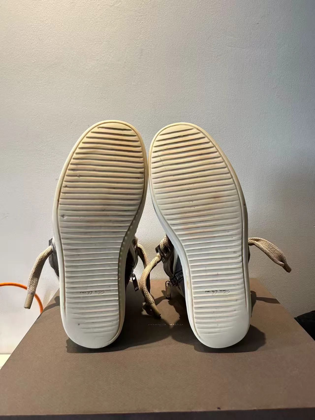 Rick Owens Rick Owens Gray Hitop Sneakers 42 Men Size US 9 / EU 42 - 7 Thumbnail