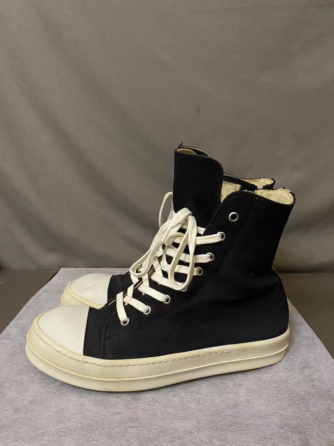 Rick Owens Rick Owens Hitop Sneakers 40 Men Size US 7.5 / EU 40-41 - 3 Thumbnail