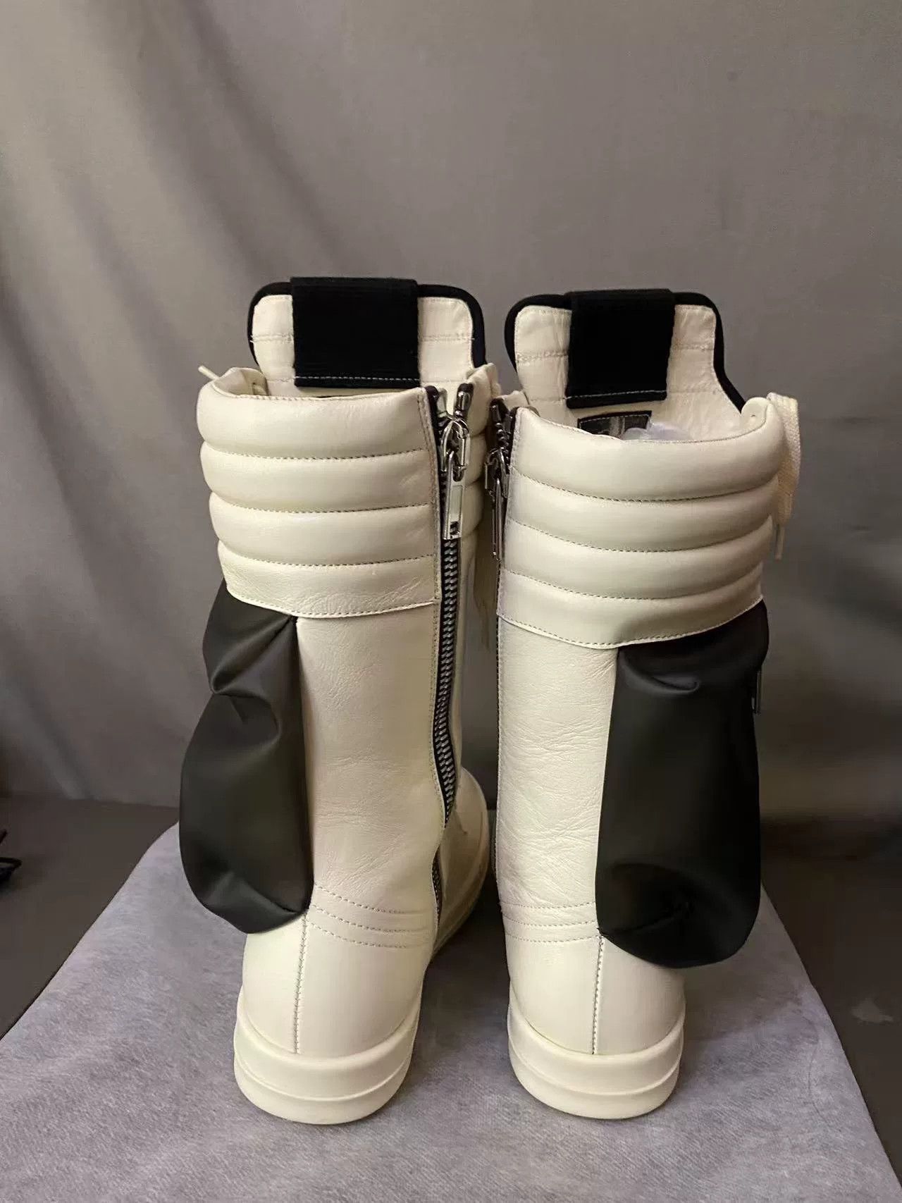 Rick Owens Rick Owens Cargo White Boots 36 Women Size US 6 / IT 36 - 3 Thumbnail