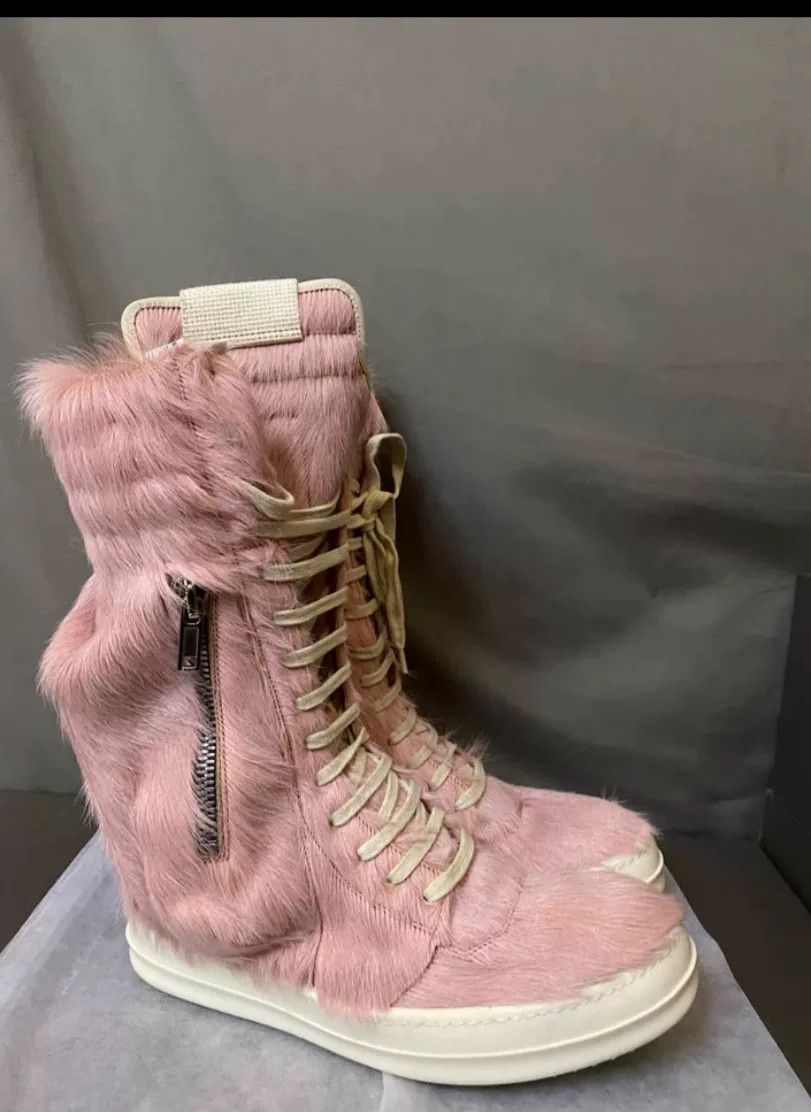 Rick Owens Rick Owens Cargo Pink Boots 39 Women Size US 8.5 / IT 38.5 - 3 Thumbnail