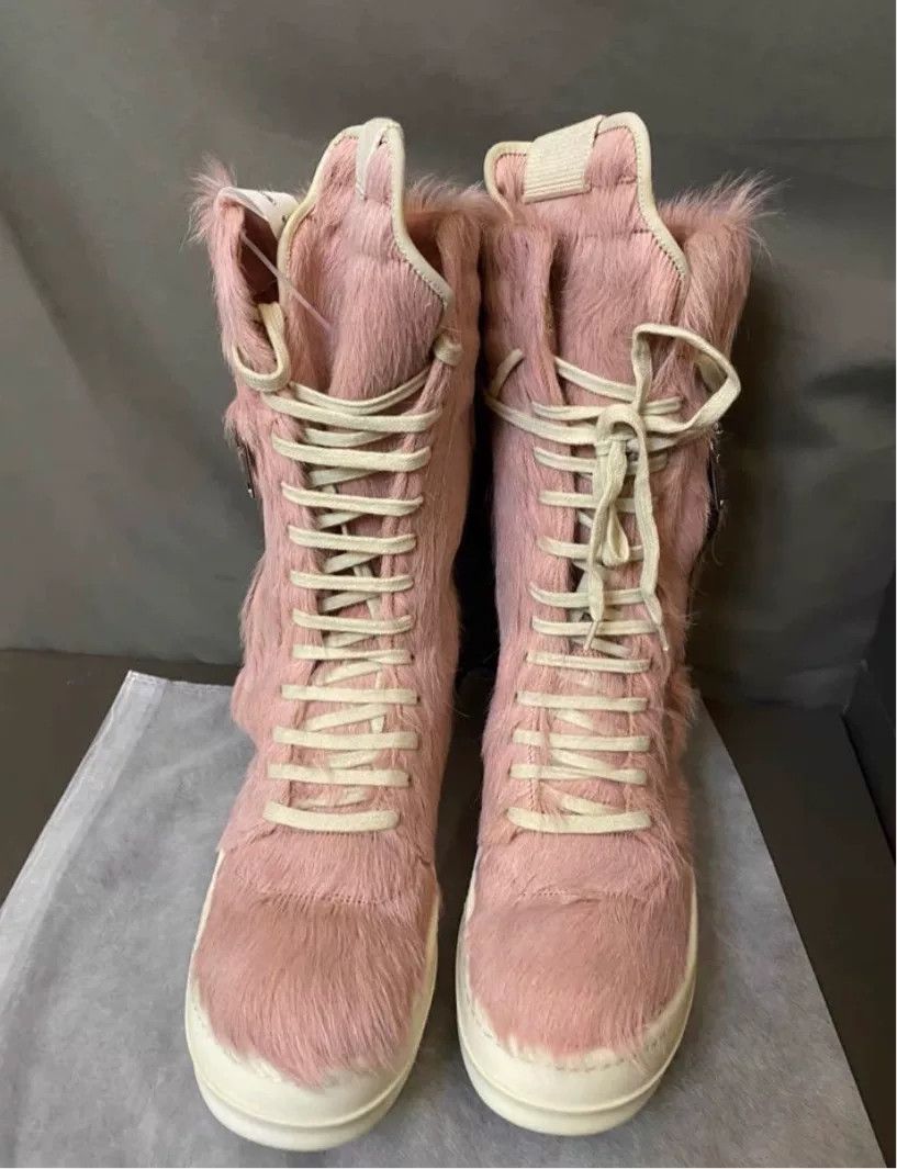 Rick Owens Rick Owens Cargo Pink Boots 39 Women Size US 8.5 / IT 38.5 - 4 Thumbnail