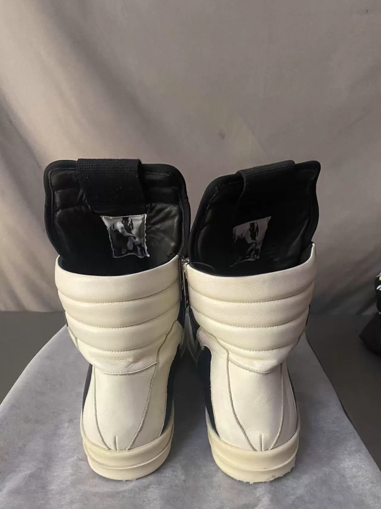 Rick Owens Rick Owens Leather Pink Hitop Sneakers 43 Men Size US 10 / EU 43 - 4 Thumbnail