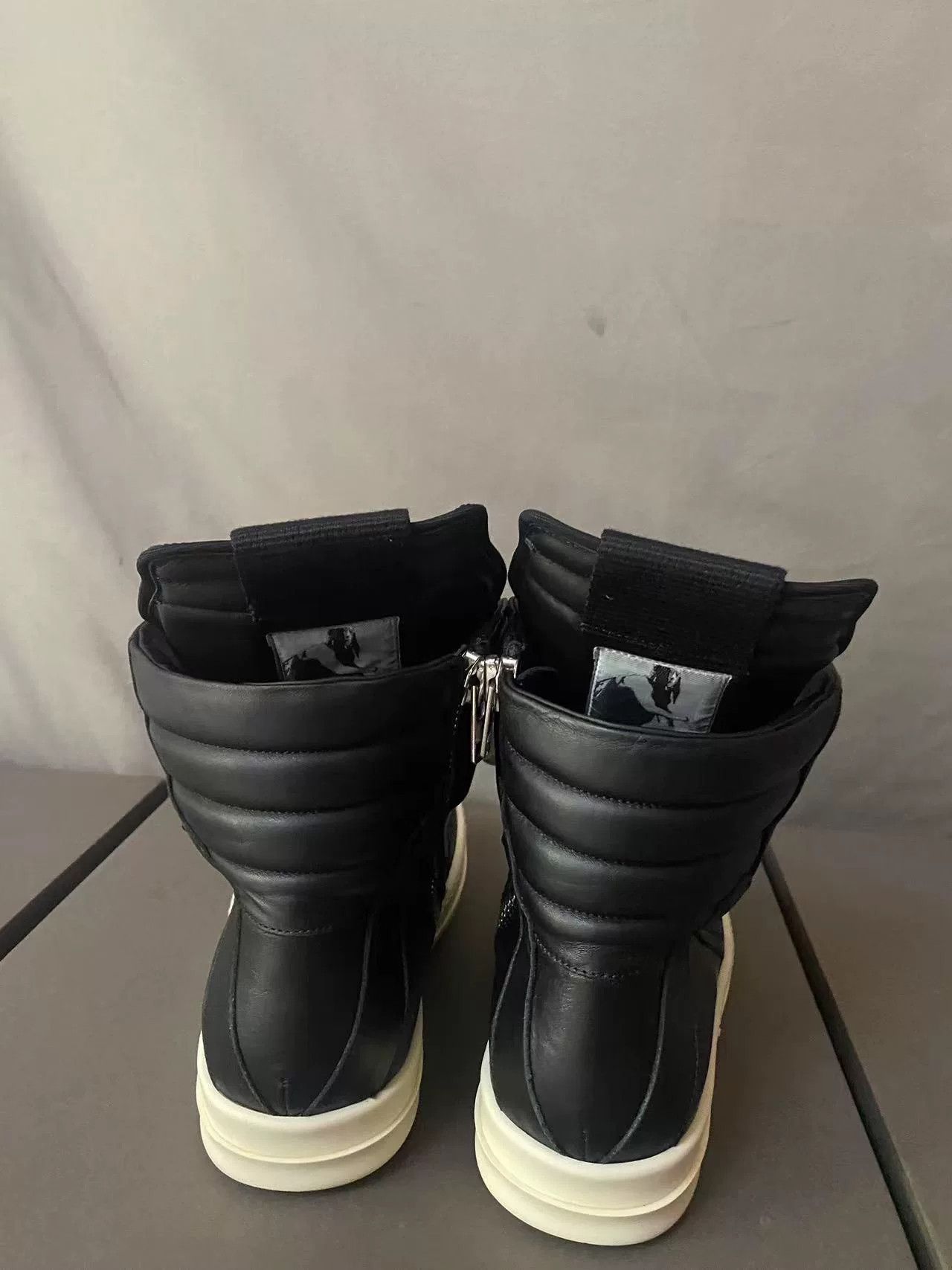 Rick Owens Rick Owens Leather Pink Hitop Sneakers 36 Women Size US 6 / IT 36 - 4 Thumbnail