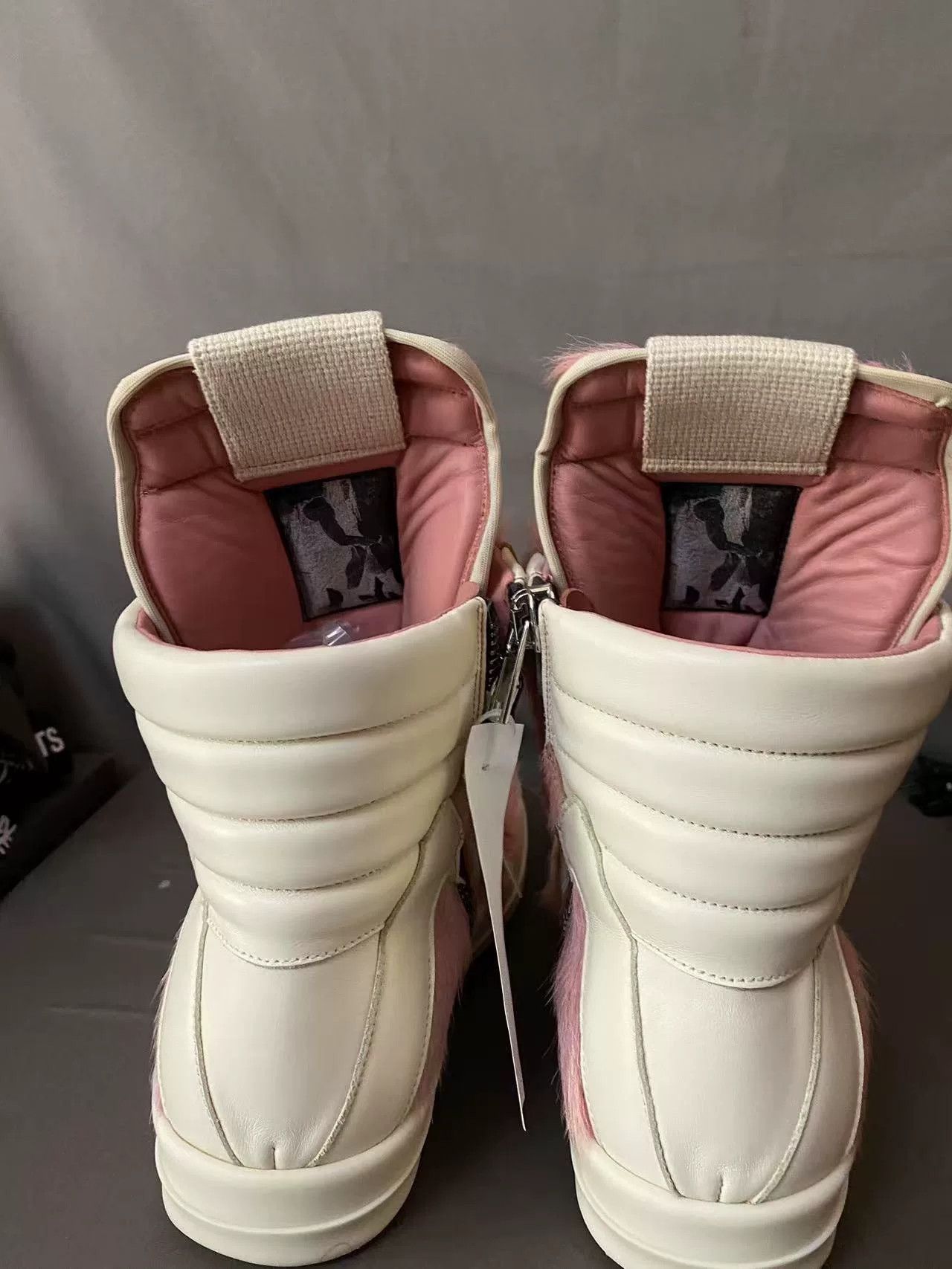 Rick Owens Rick Owens Pink Hitop Sneakers 42 Men Size US 9 / EU 42 - 4 Thumbnail