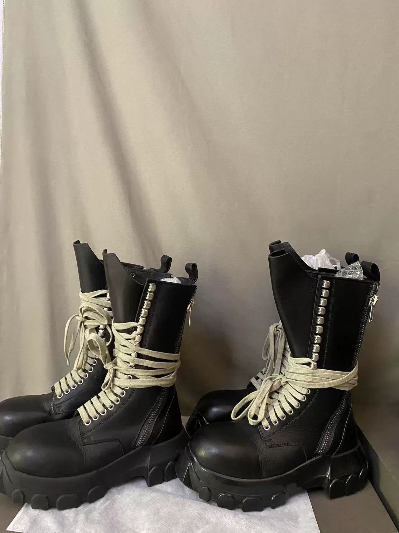 Rick Owens Rick Owens Boots 38 Women Size US 7.5 / IT 37.5 - 5 Thumbnail