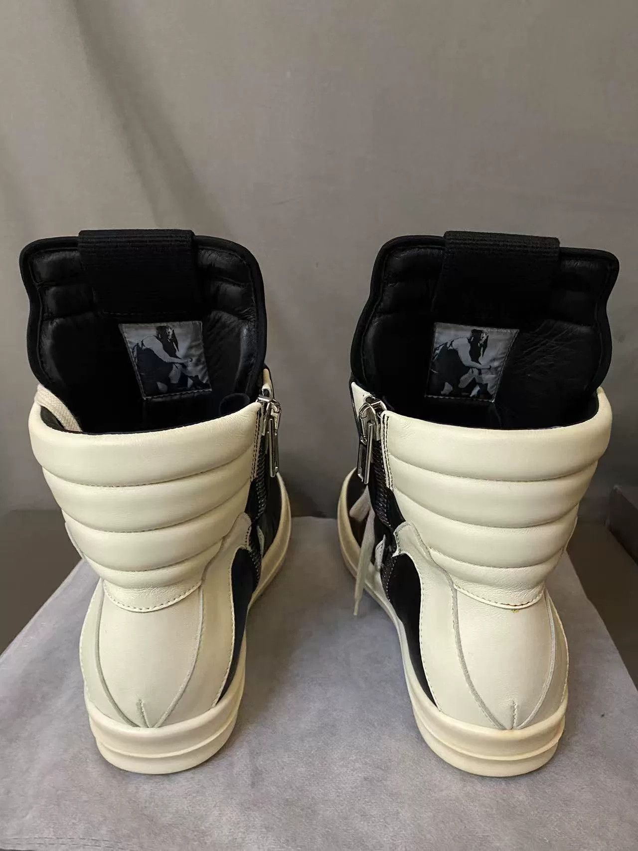 Rick Owens Rick Owens Leather Pink Hitop Sneakers 41 Men Size US 8.5 / EU 41-42 - 3 Thumbnail