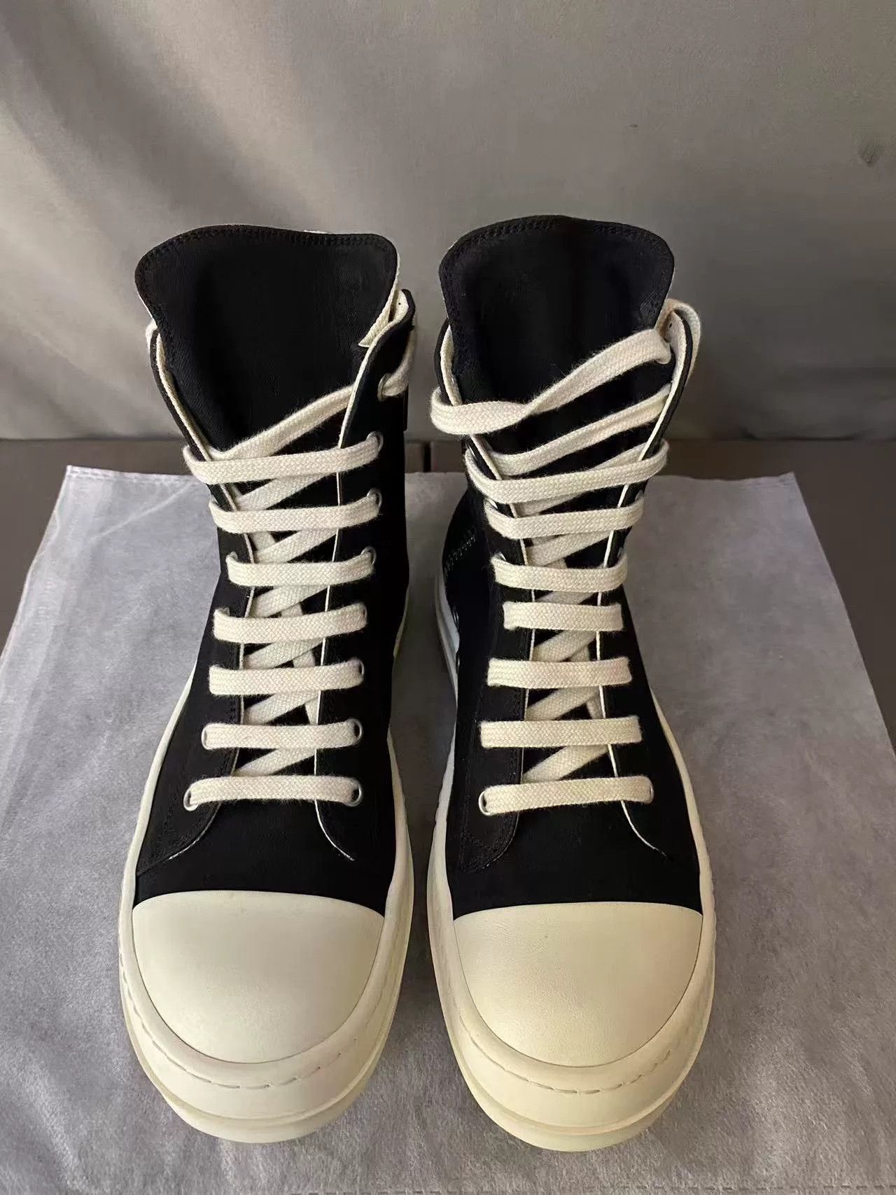 Rick Owens Rick Owens Canvas Multi Lowtop Sneakers 36 Women Size US 6 / IT 36 - 2 Thumbnail