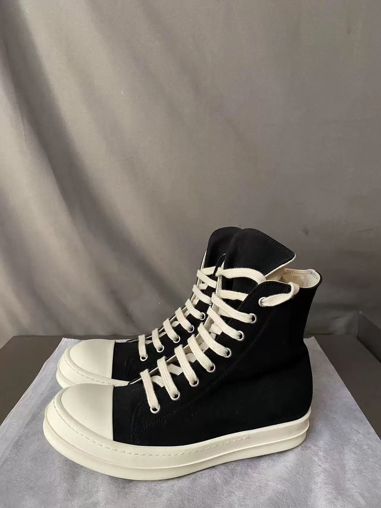 Rick Owens Rick Owens Canvas Multi Lowtop Sneakers 36 Women Size US 6 / IT 36 - 3 Thumbnail