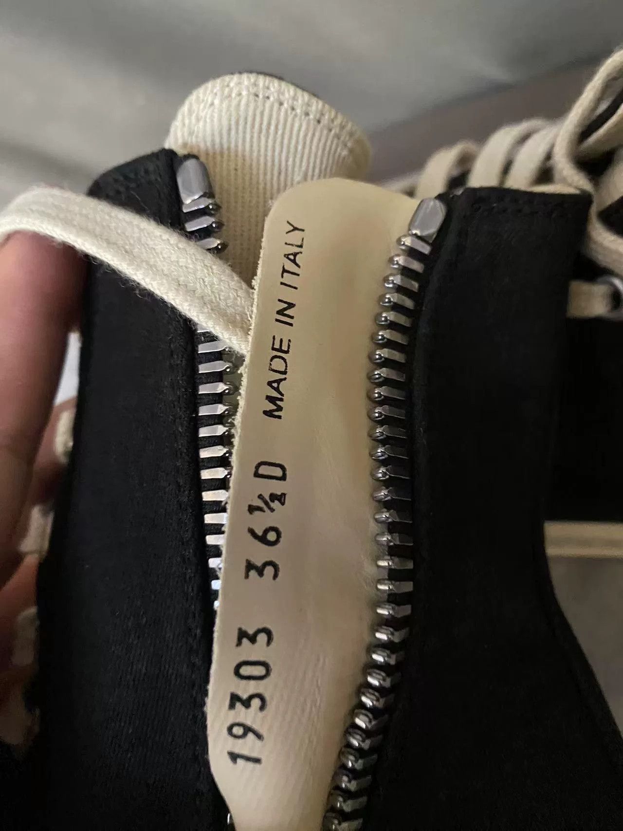 Rick Owens Rick Owens Canvas Multi Lowtop Sneakers 36 Women Size US 6 / IT 36 - 6 Thumbnail