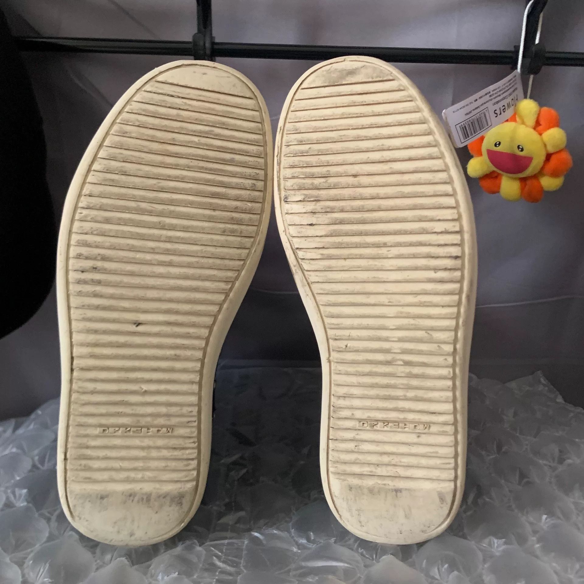 Rick Owens Rick Owens Retro Yellow Hitop Sneakers 37 Women Size US 6.5 / IT 36.5 - 5 Thumbnail