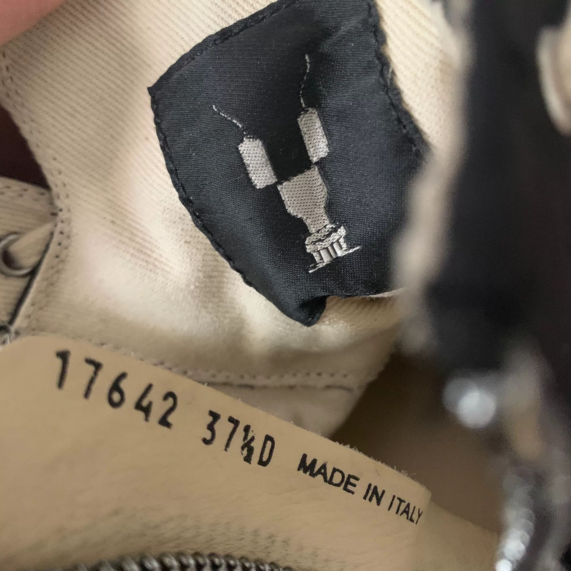 Rick Owens Rick Owens Retro Yellow Hitop Sneakers 37 Women Size US 6.5 / IT 36.5 - 6 Thumbnail