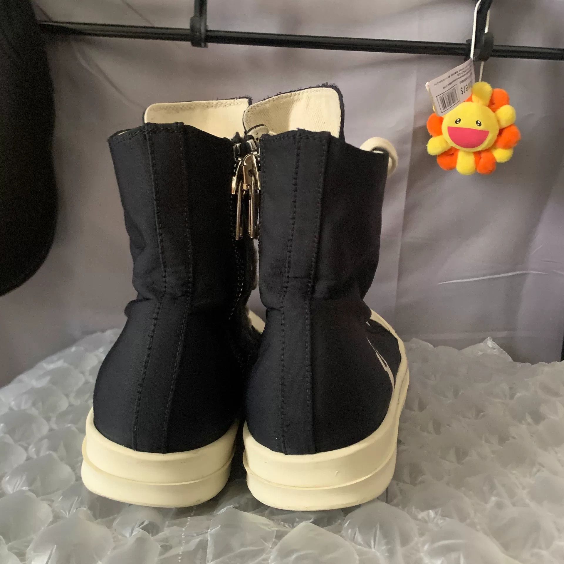 Rick Owens Rick Owens Retro Yellow Hitop Sneakers 37 Women Size US 6.5 / IT 36.5 - 4 Thumbnail