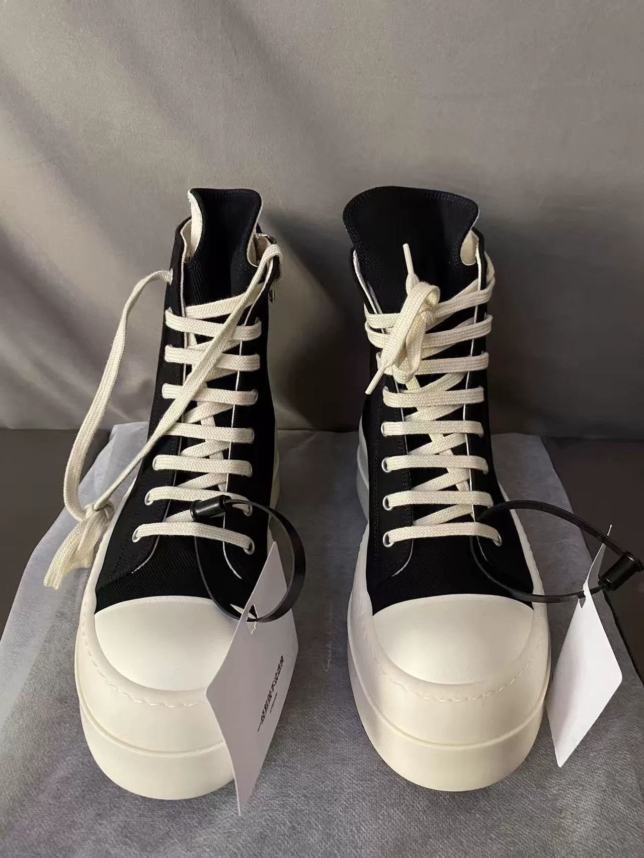 Rick Owens Rick Owens Hitop Sneakers 37 Women Size US 6.5 / IT 36.5 - 4 Thumbnail