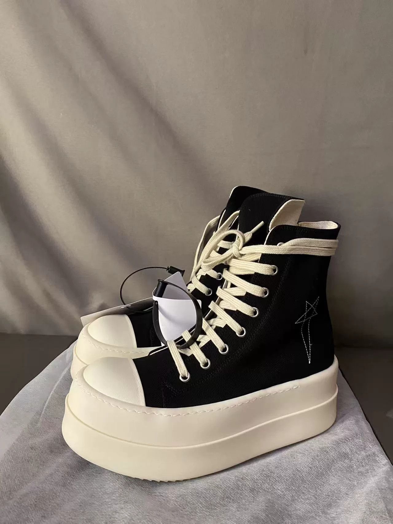 Rick Owens Rick Owens Hitop Sneakers 37 Women Size US 6.5 / IT 36.5 - 3 Thumbnail