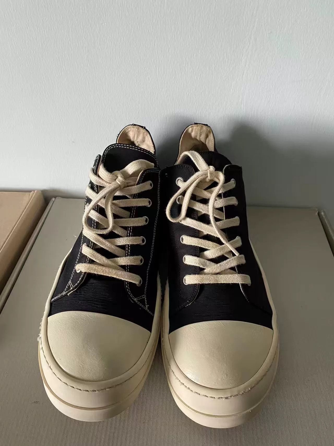 Rick Owens Rick Owens Lowtop Sneakers 44 Men Size US 10.5 / EU 43-44 - 2 Thumbnail