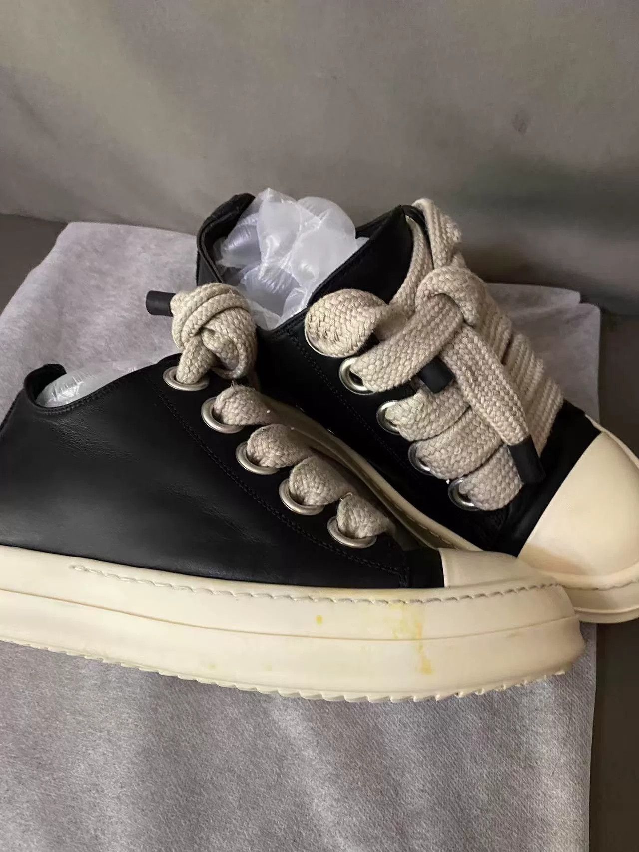 Rick Owens Rick Owens Pink Lowtop Sneakers 24 Women Size US 8 / IT 38 - 5 Thumbnail